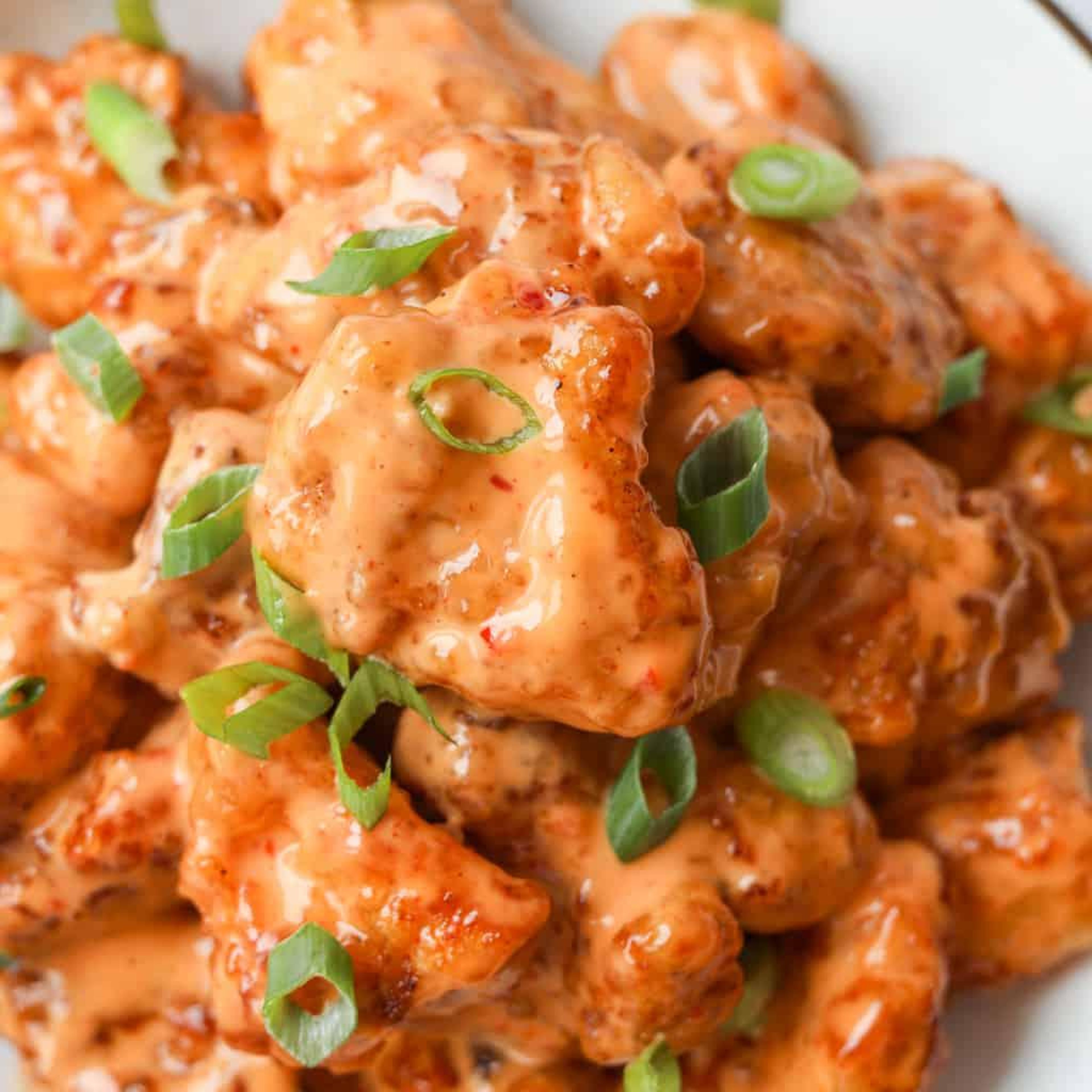 Bang-Bang Chicken Breast Cubes.