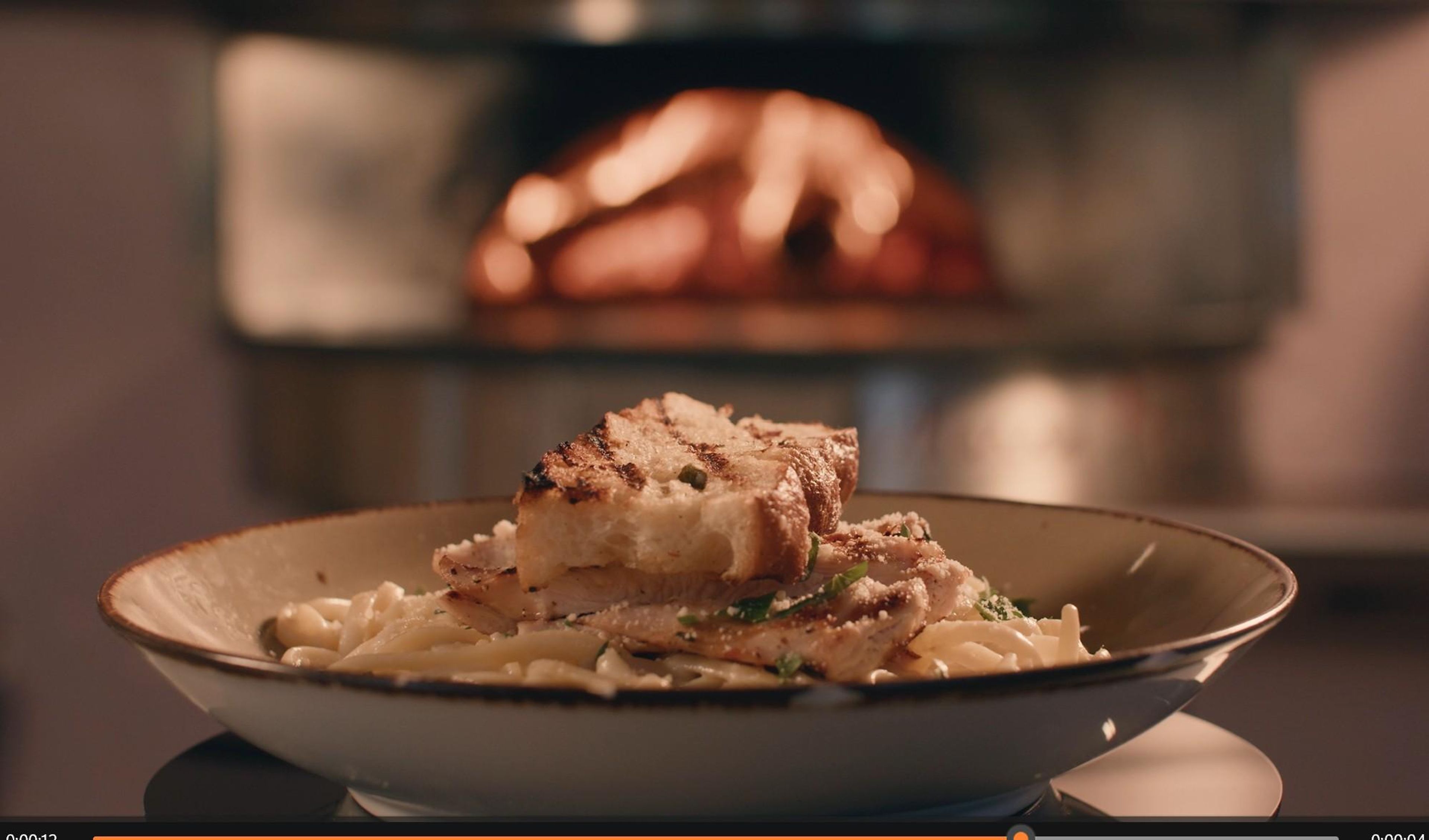 Family Meal for 6: Chicken Alfredo.