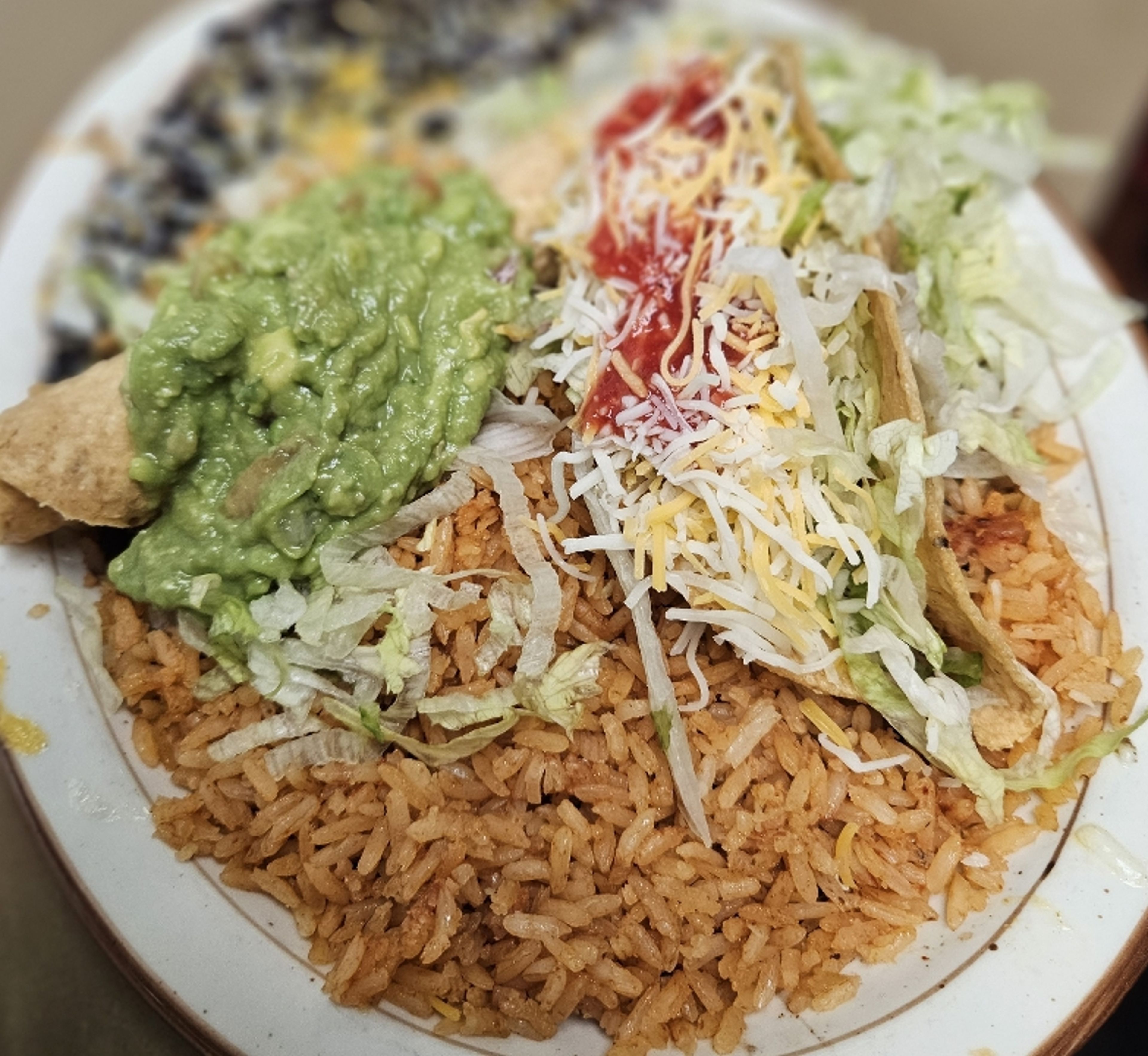 #9A-One Tacquito & One Hard Taco.