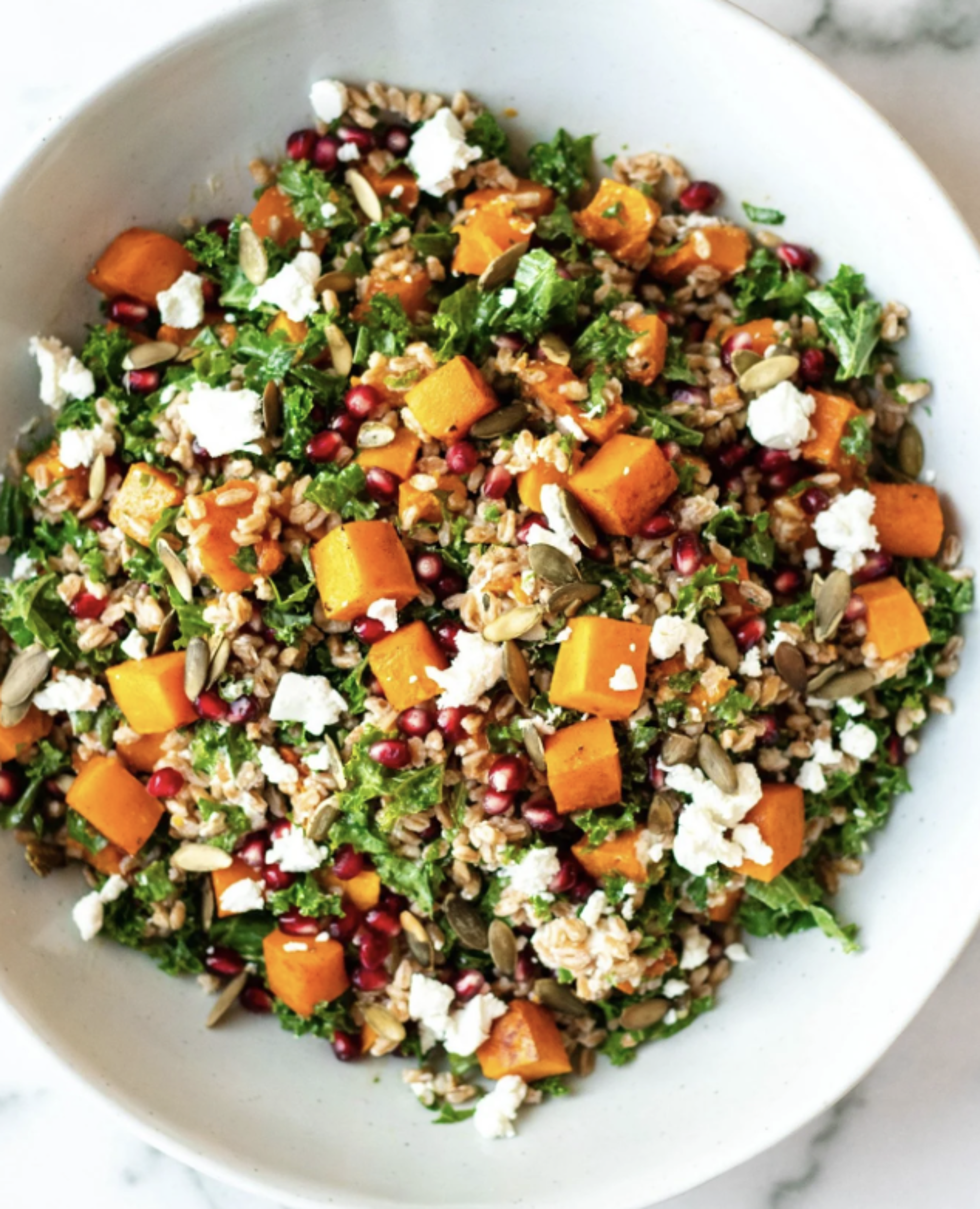 Farro & Winter Squash.