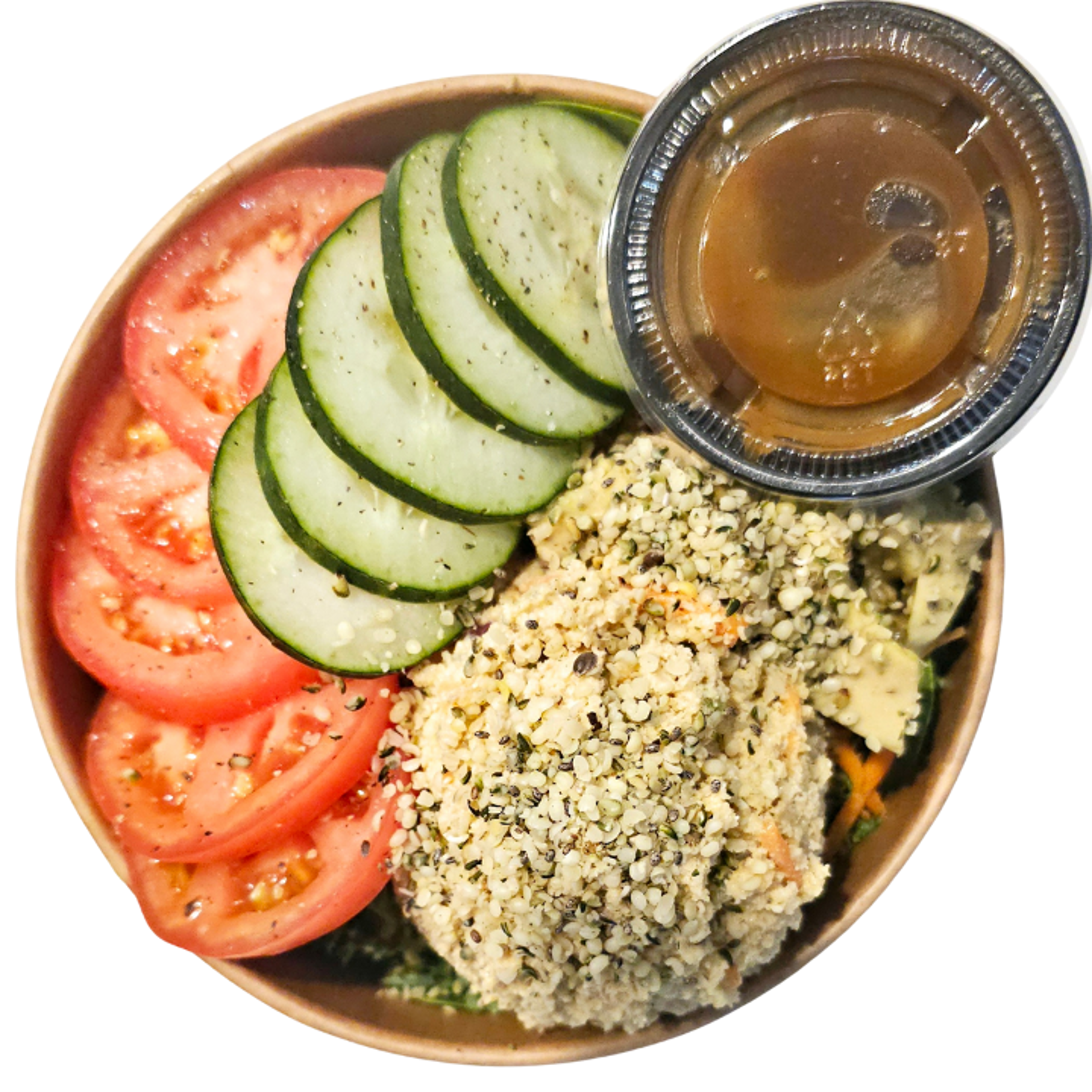 CHICKEN CRUNCH SALAD.