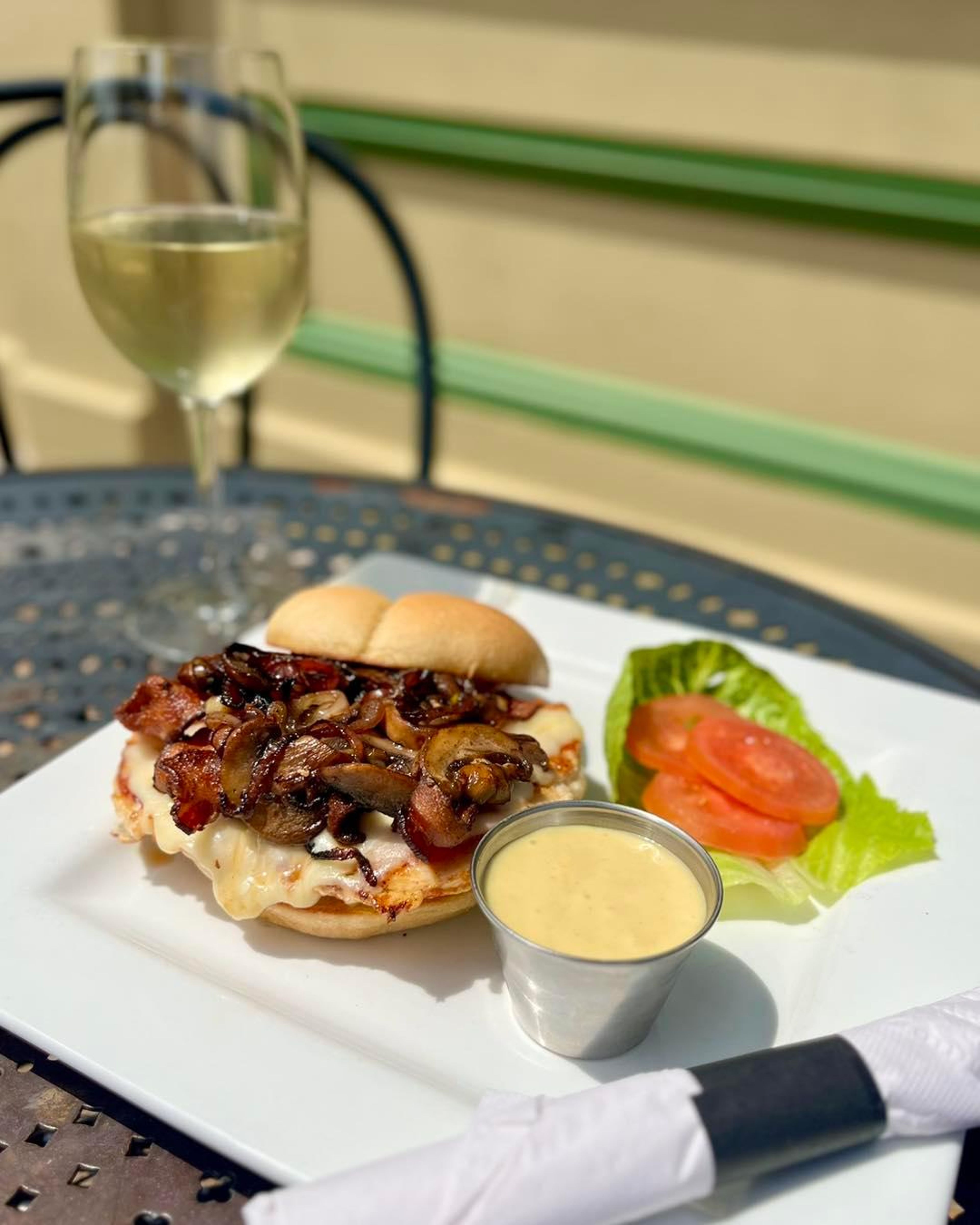 Chicken Club Sandwich.