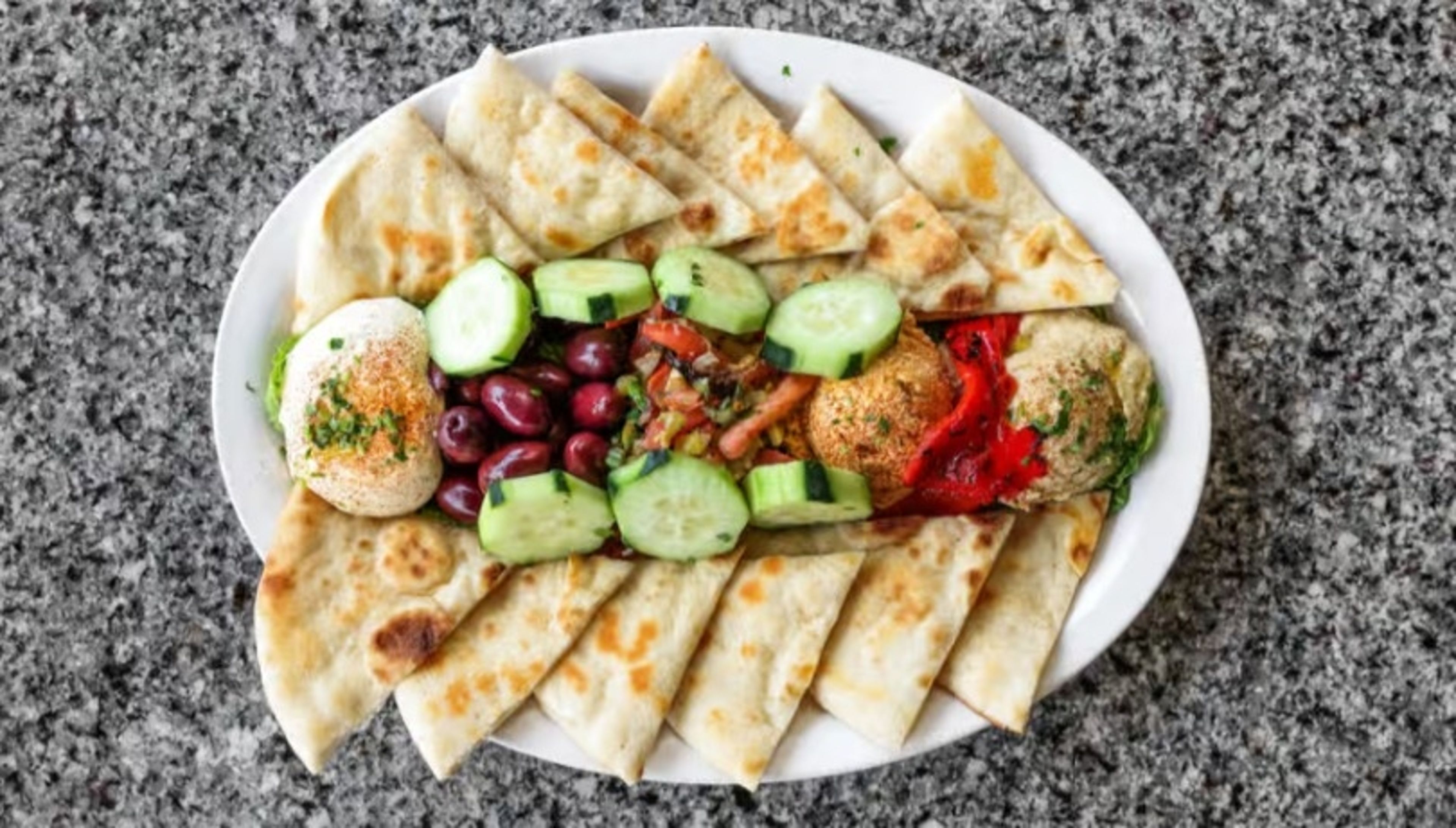 House Spread & Olives.