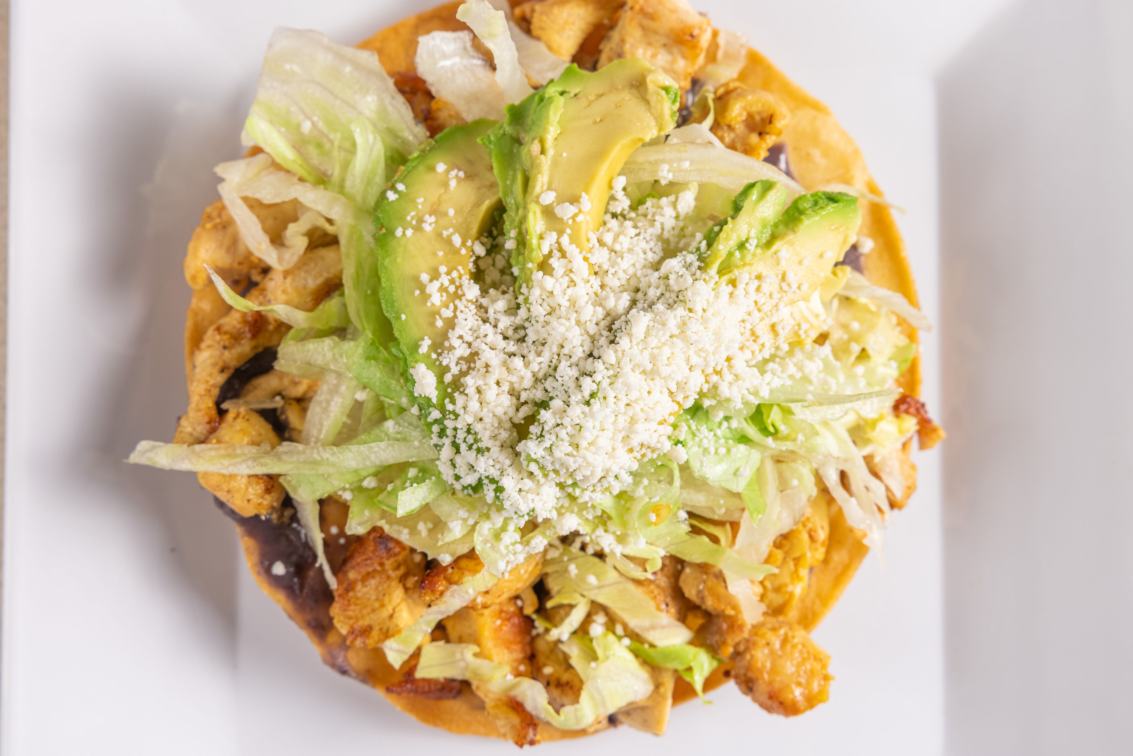 Chicken Tostada.