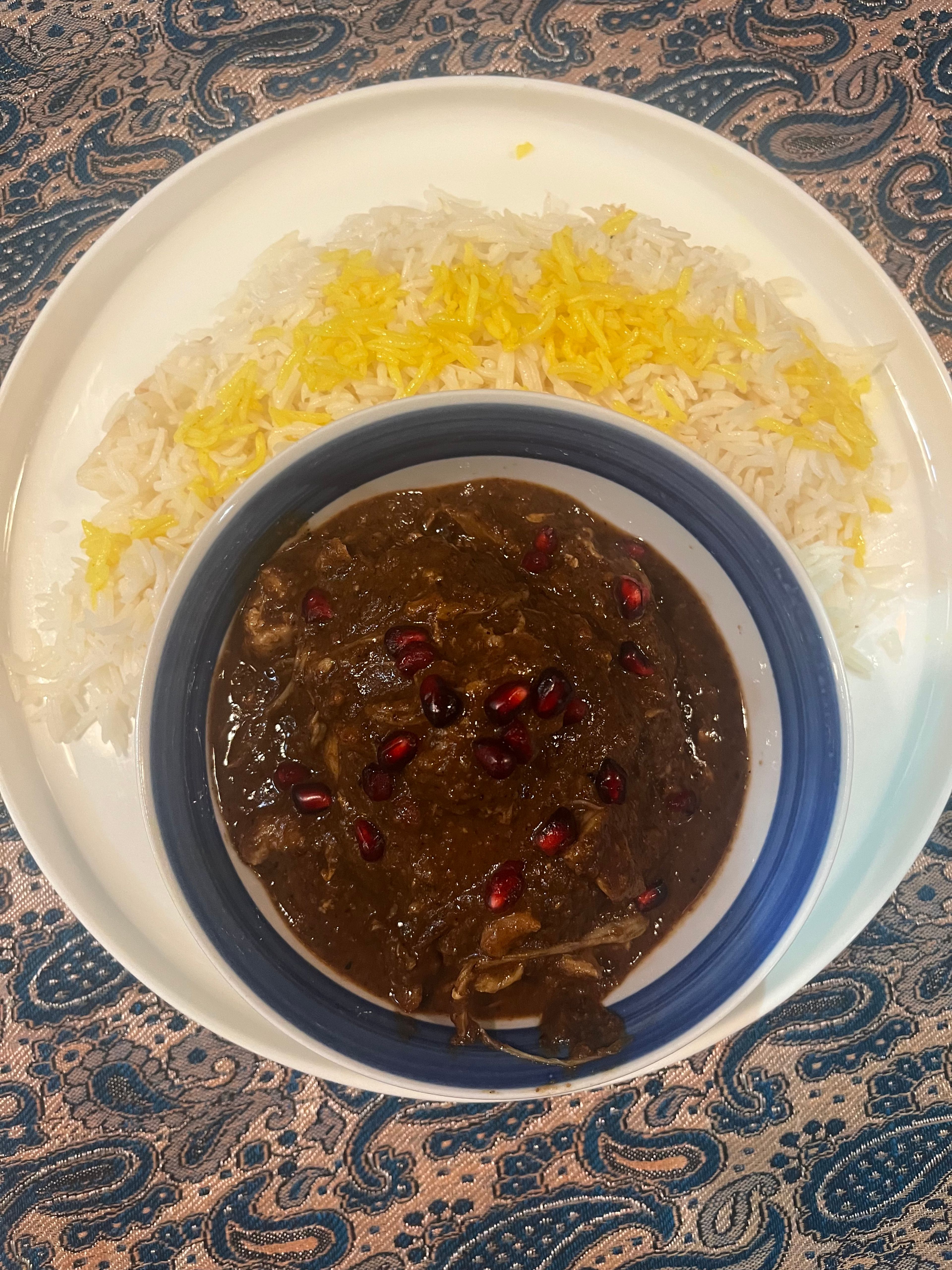 Fesenjoon with Chicken (full Size).