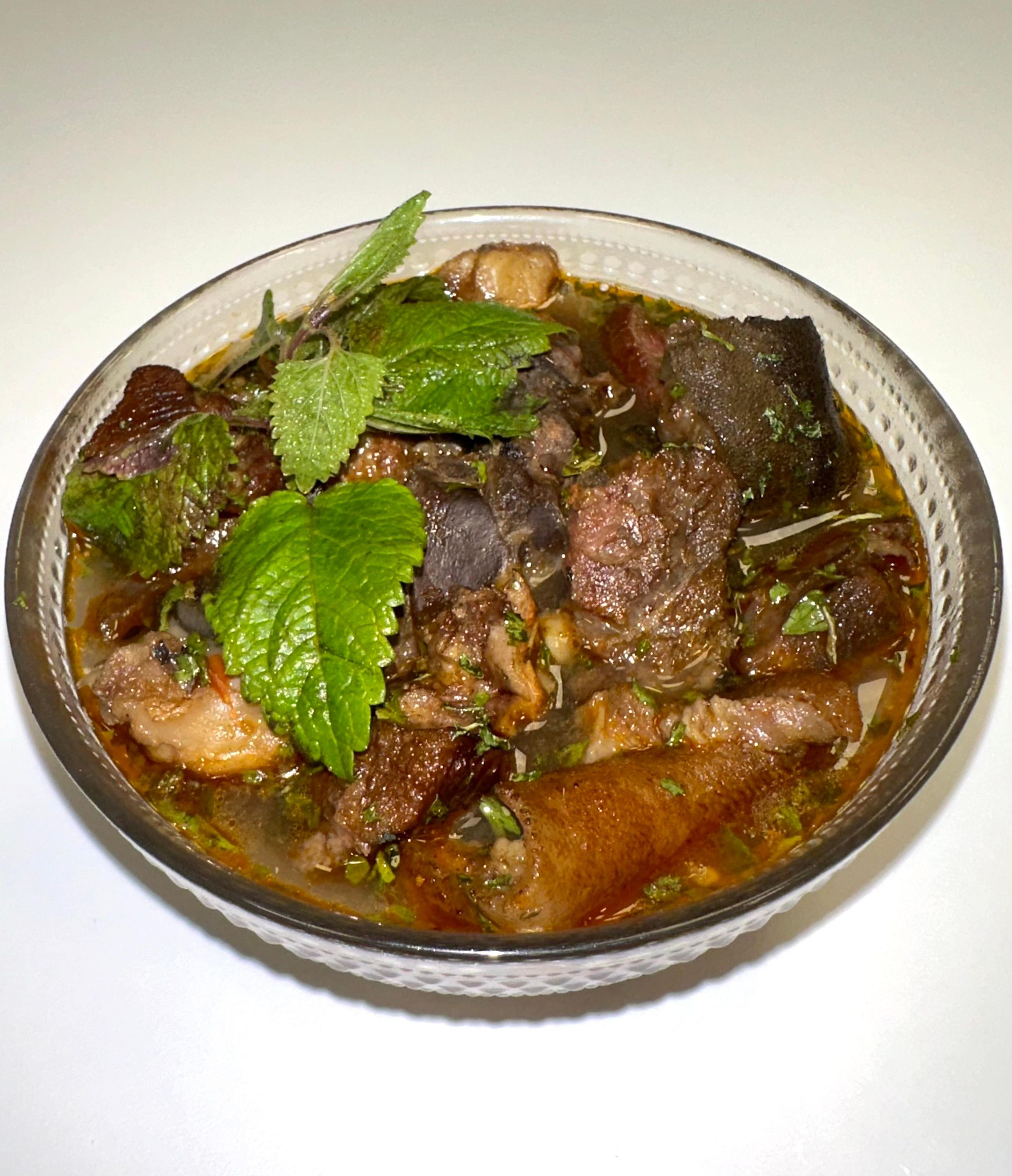 Nigerian Beef Pepper Soup.