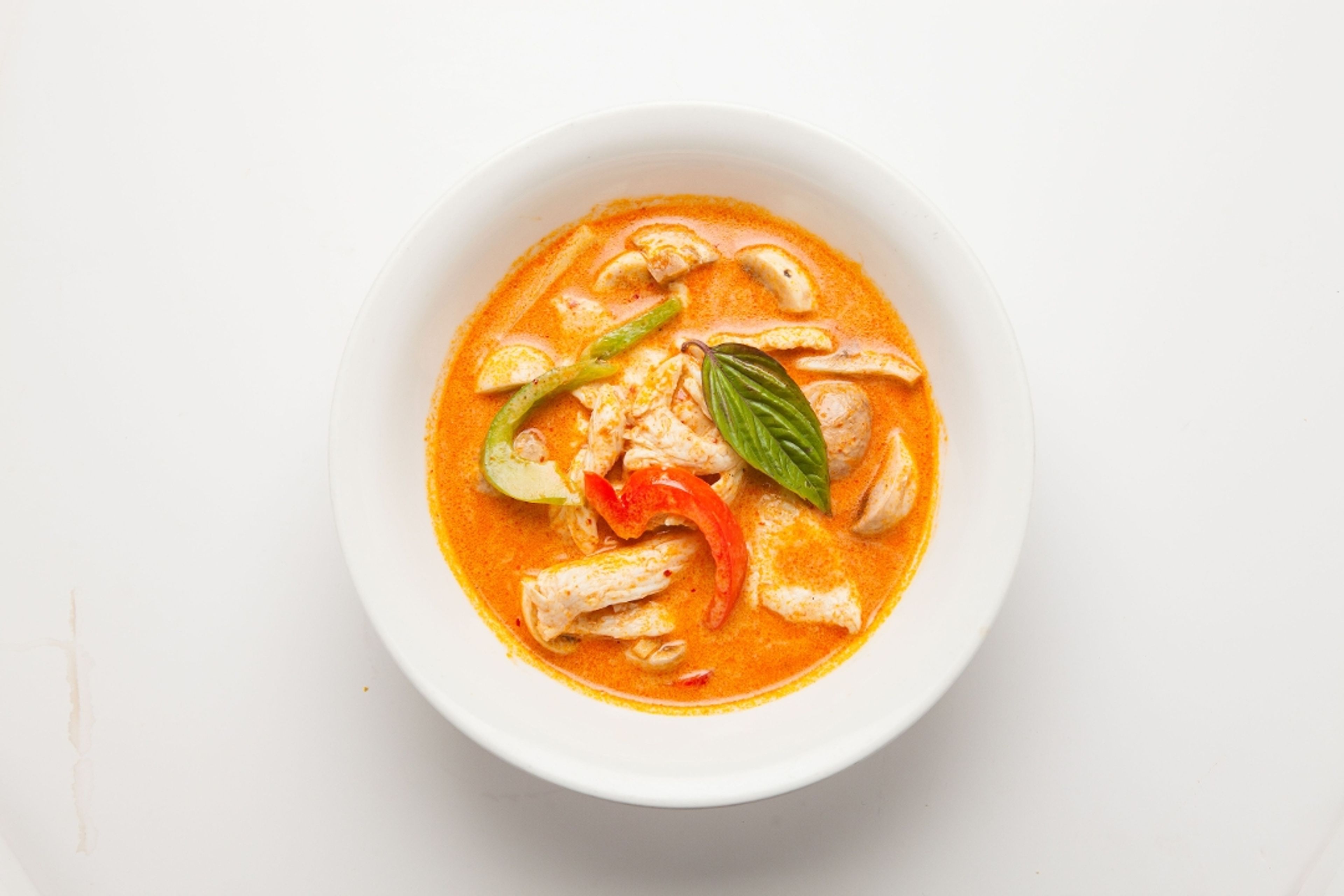 Red Curry with Rice.