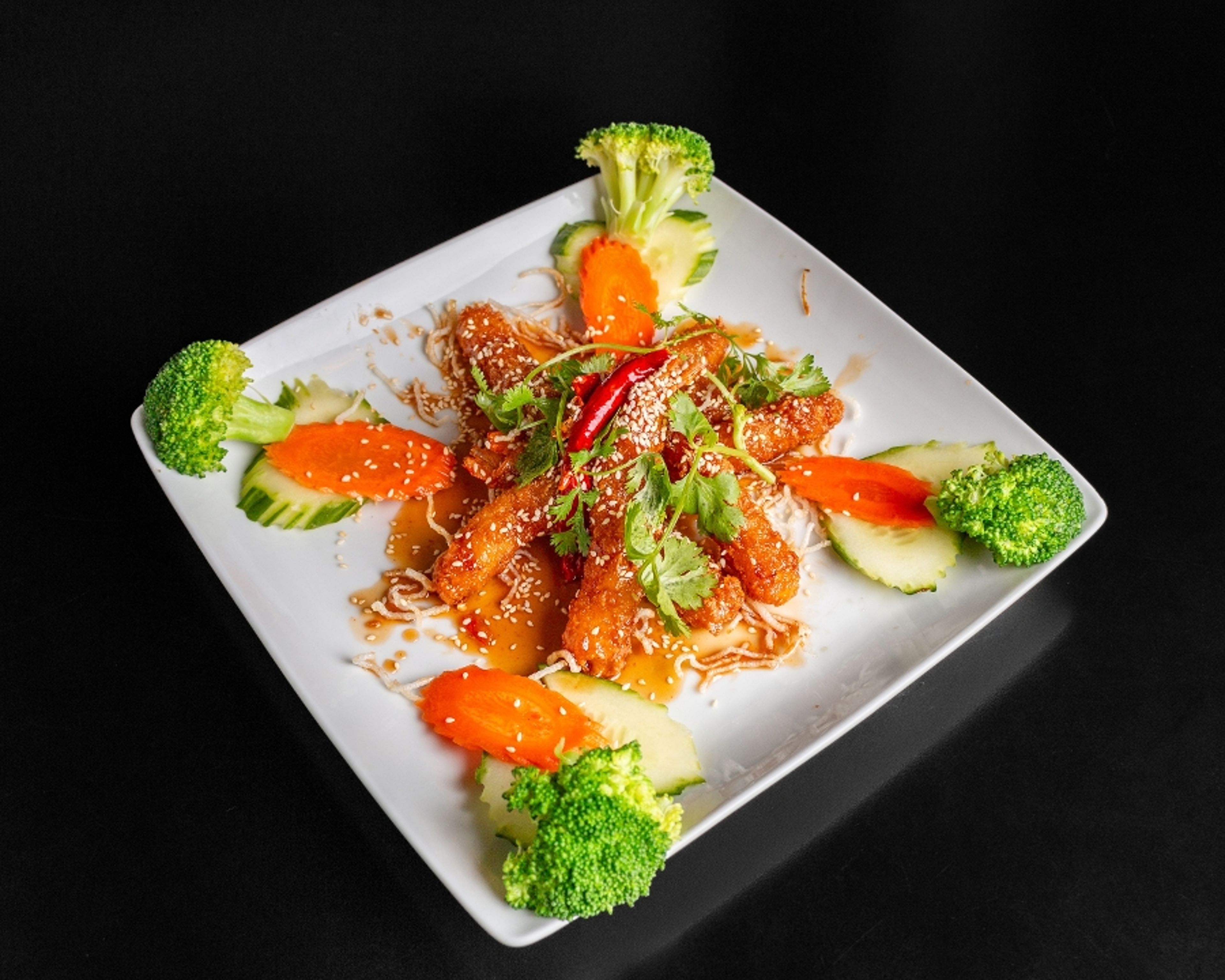 S2. Sesame Shrimp - Tôm Mè.