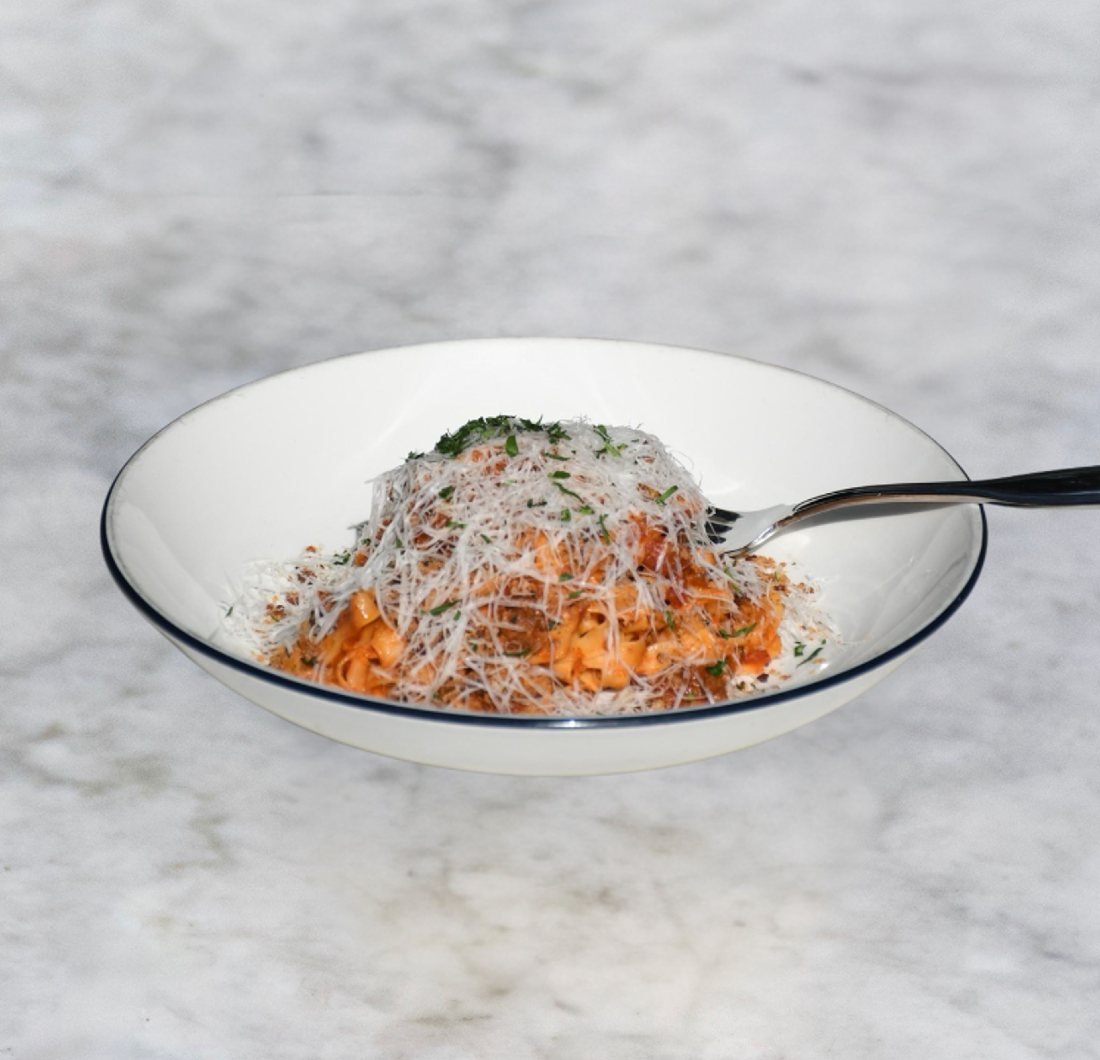 Tagliatelle Bolognese.