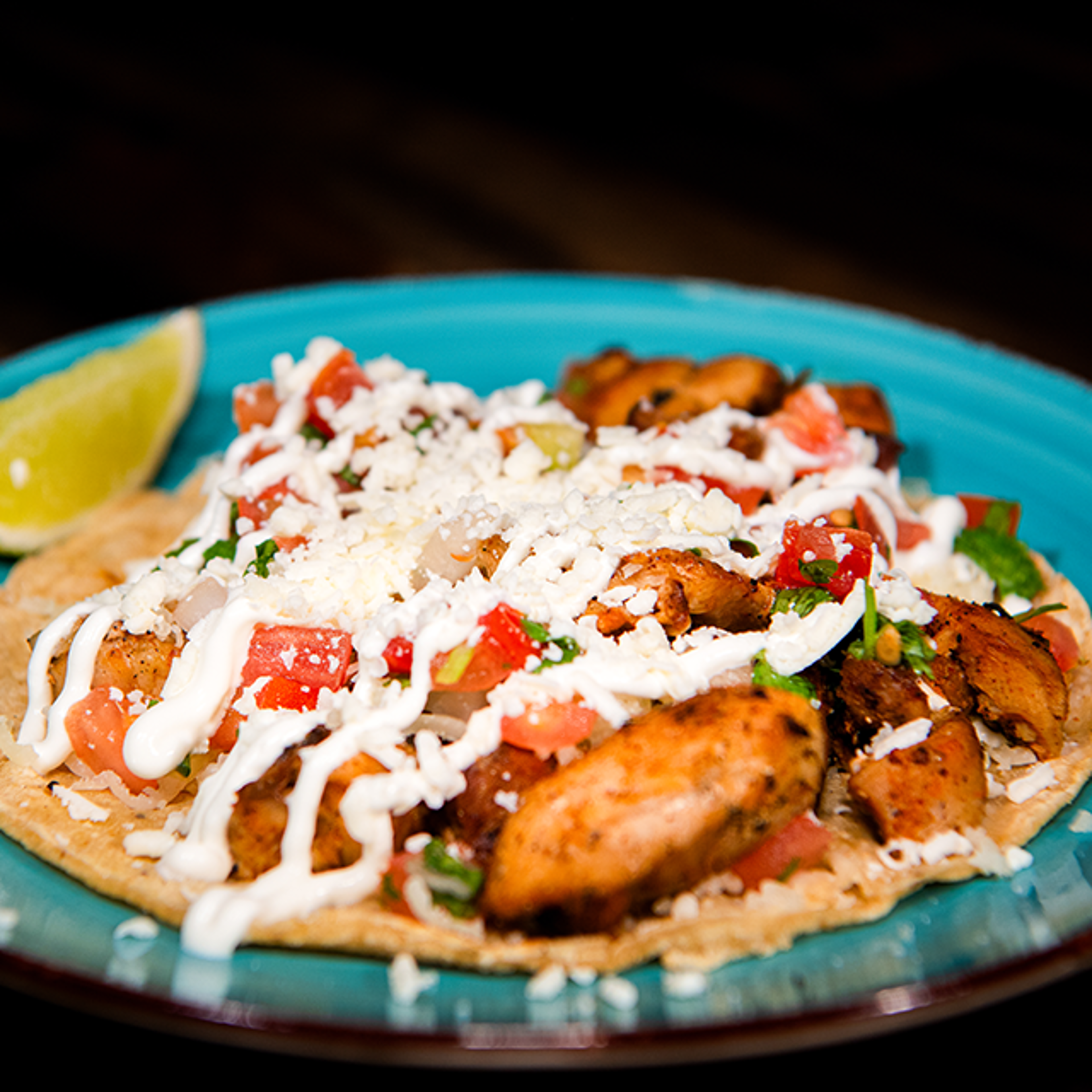 Grilled Chicken Taco.