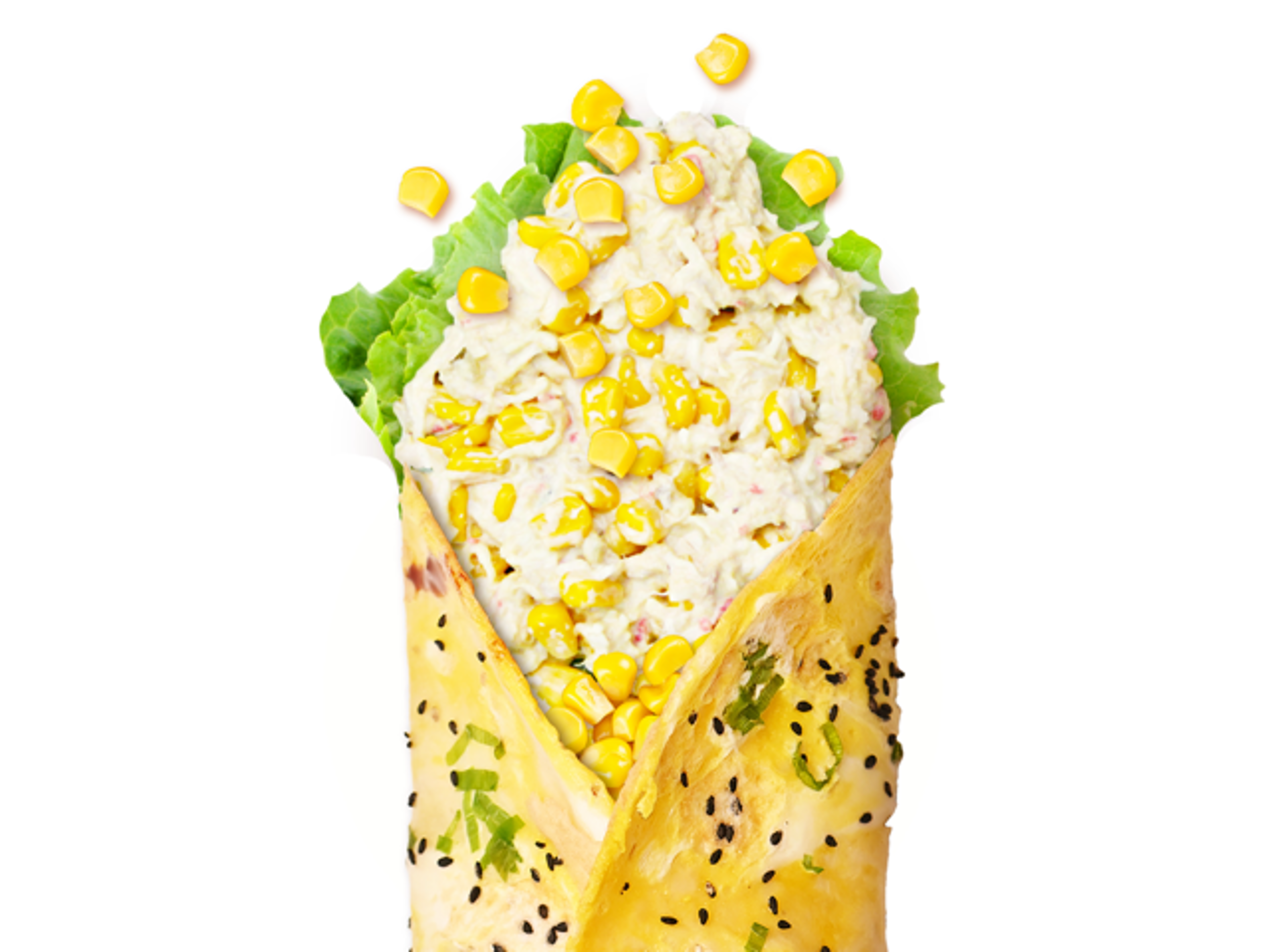 6.玉米吞拿鱼煎饼(Golden Tuna Savoury Crepe).