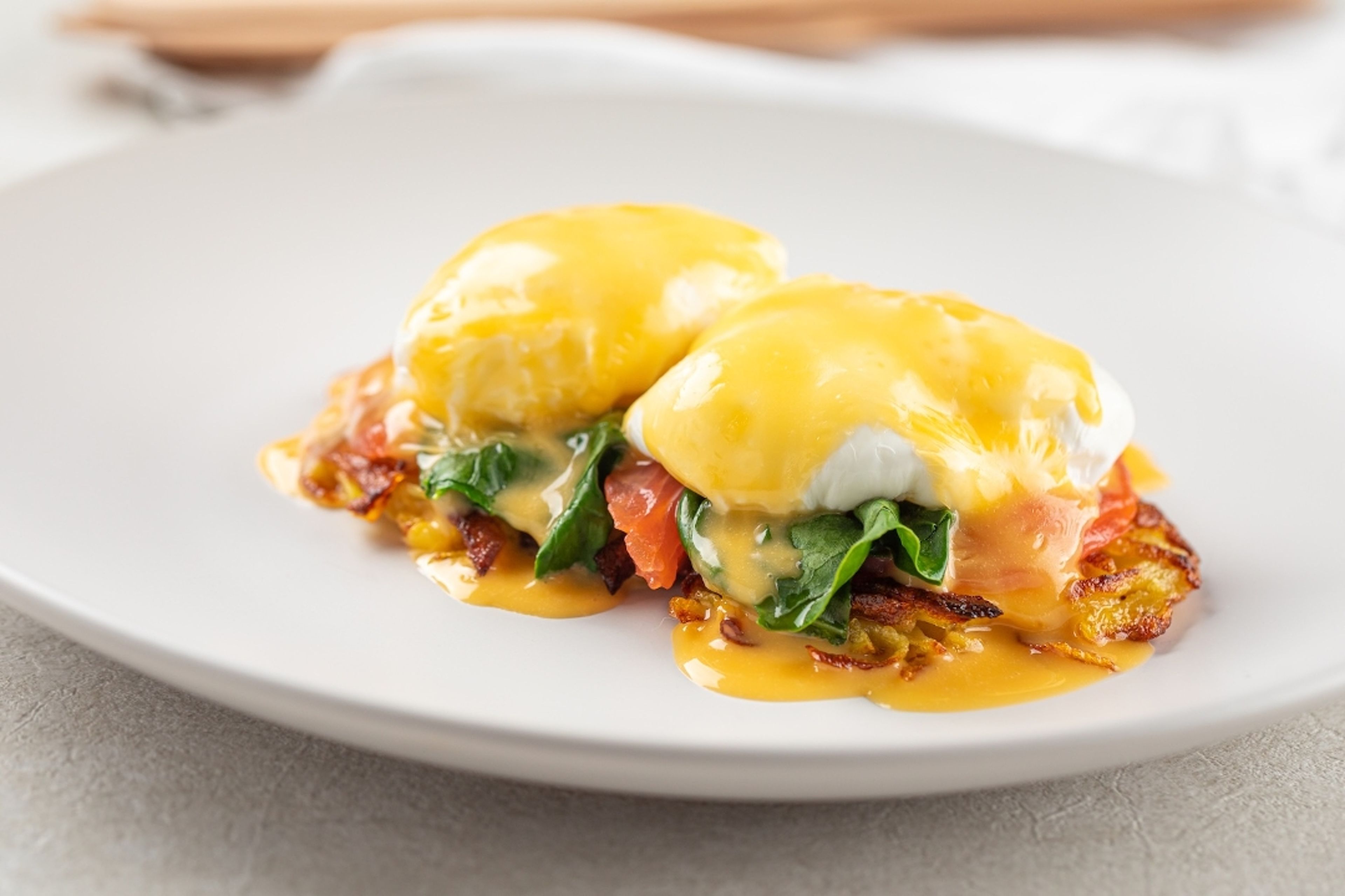 Eggs Benedict.