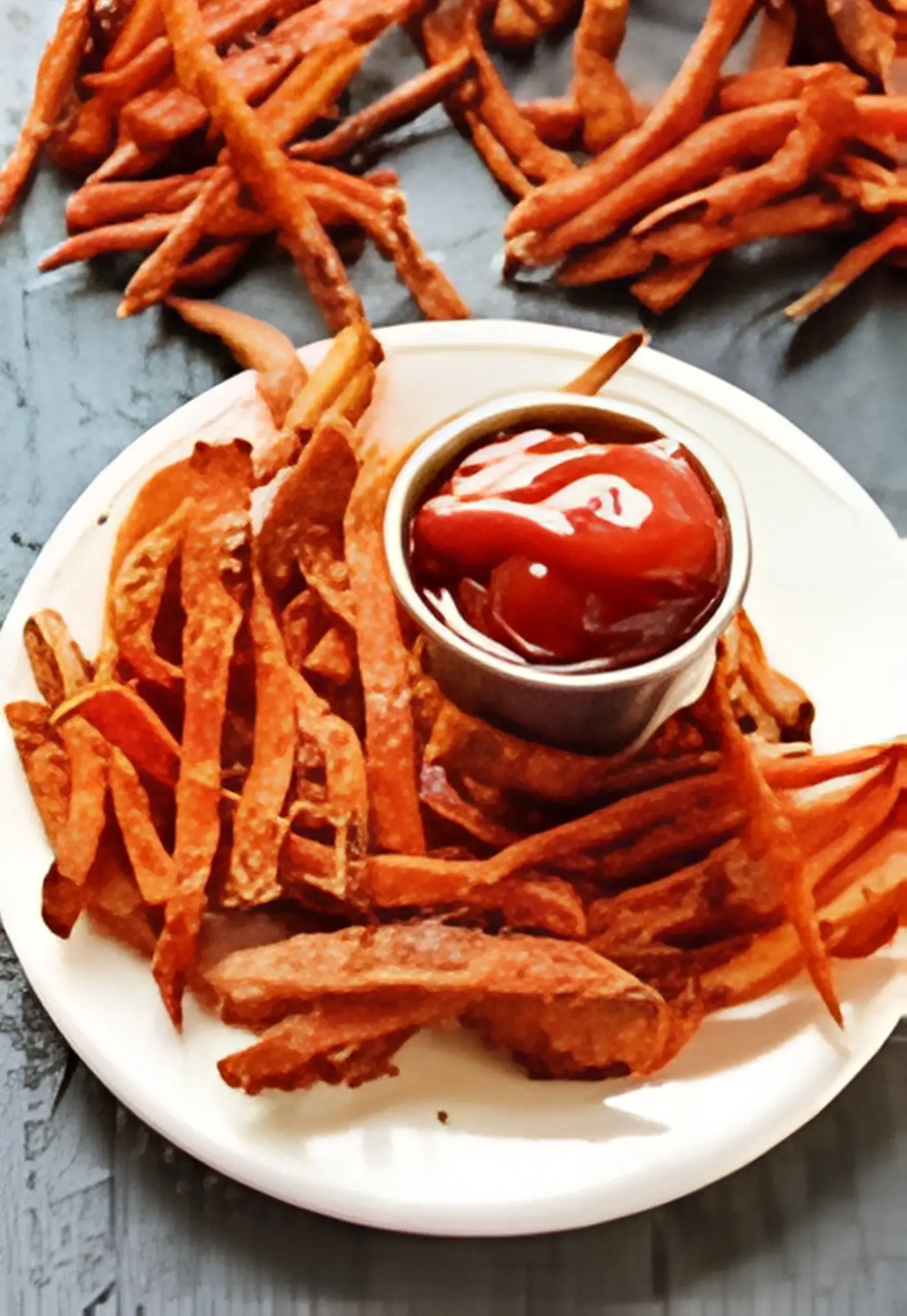Large Sweet Potato Fries.