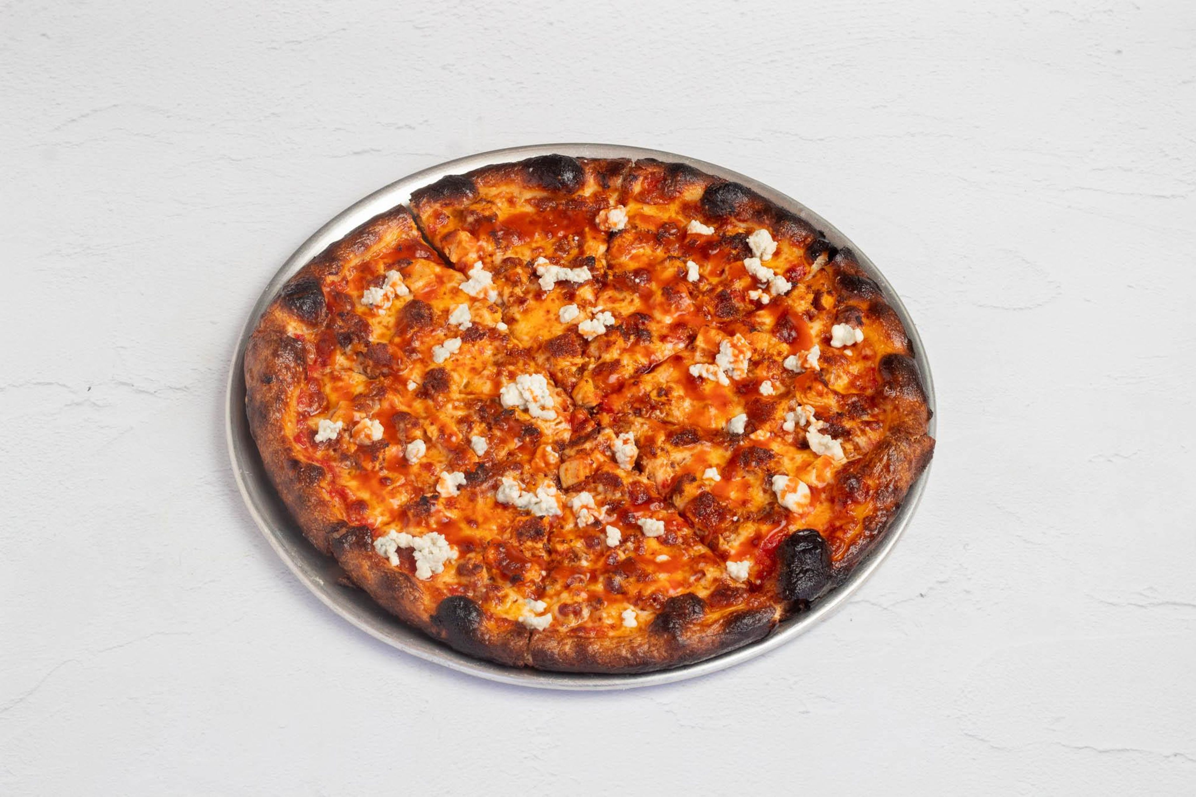 12" Buffalo Chicken Pizza.