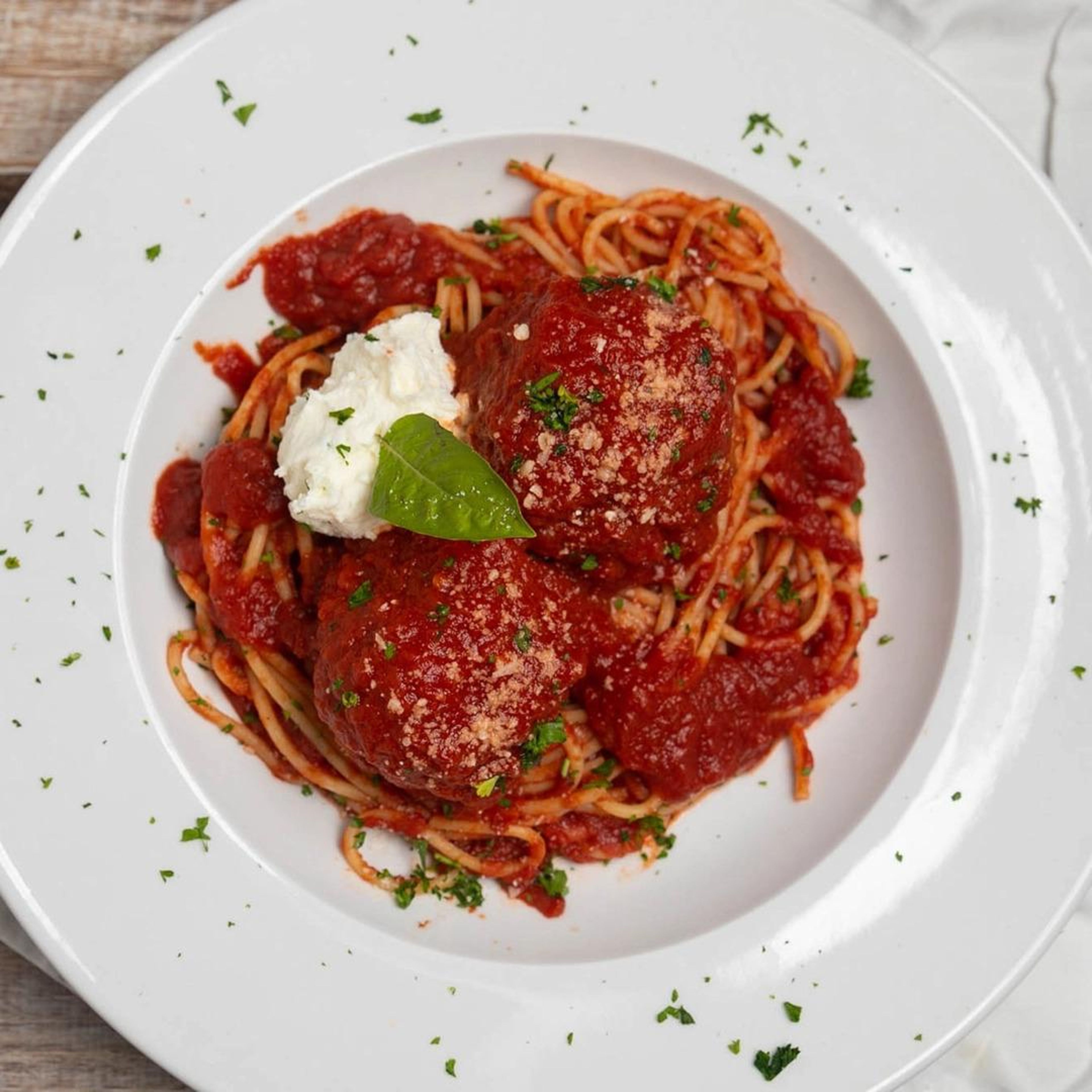 Spaghetti Meatballs.