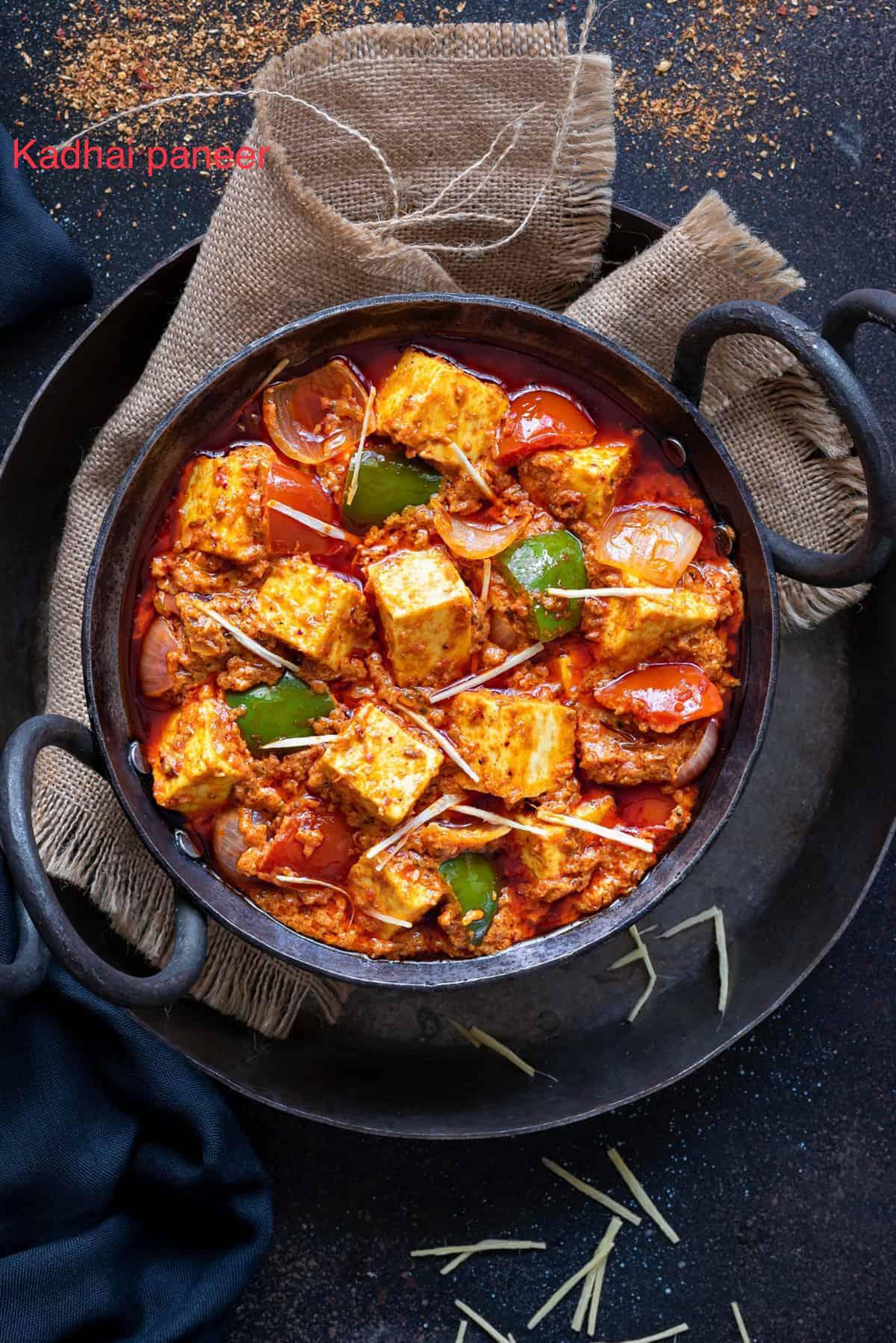 KADHAI PANEER.