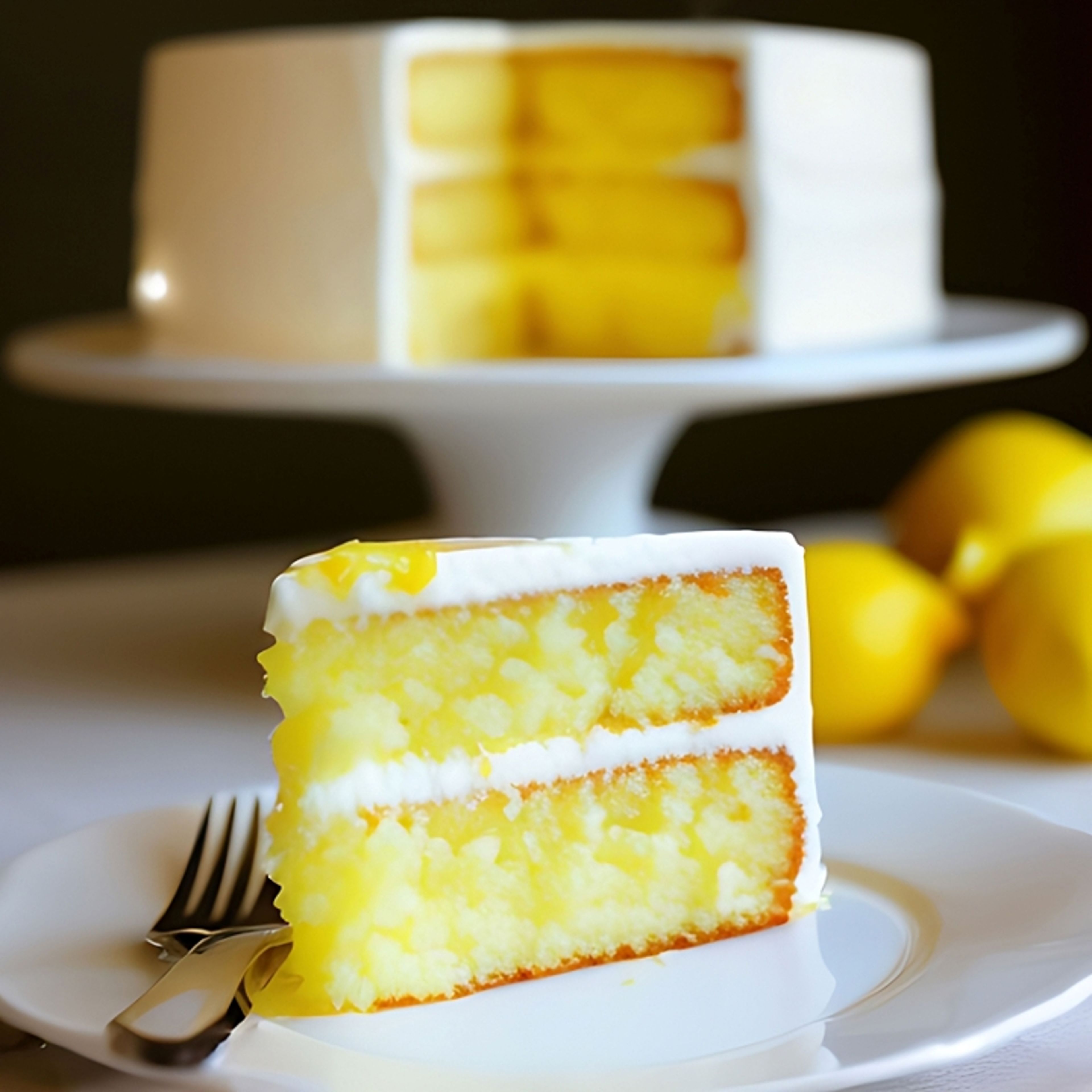 Limoncello cake.
