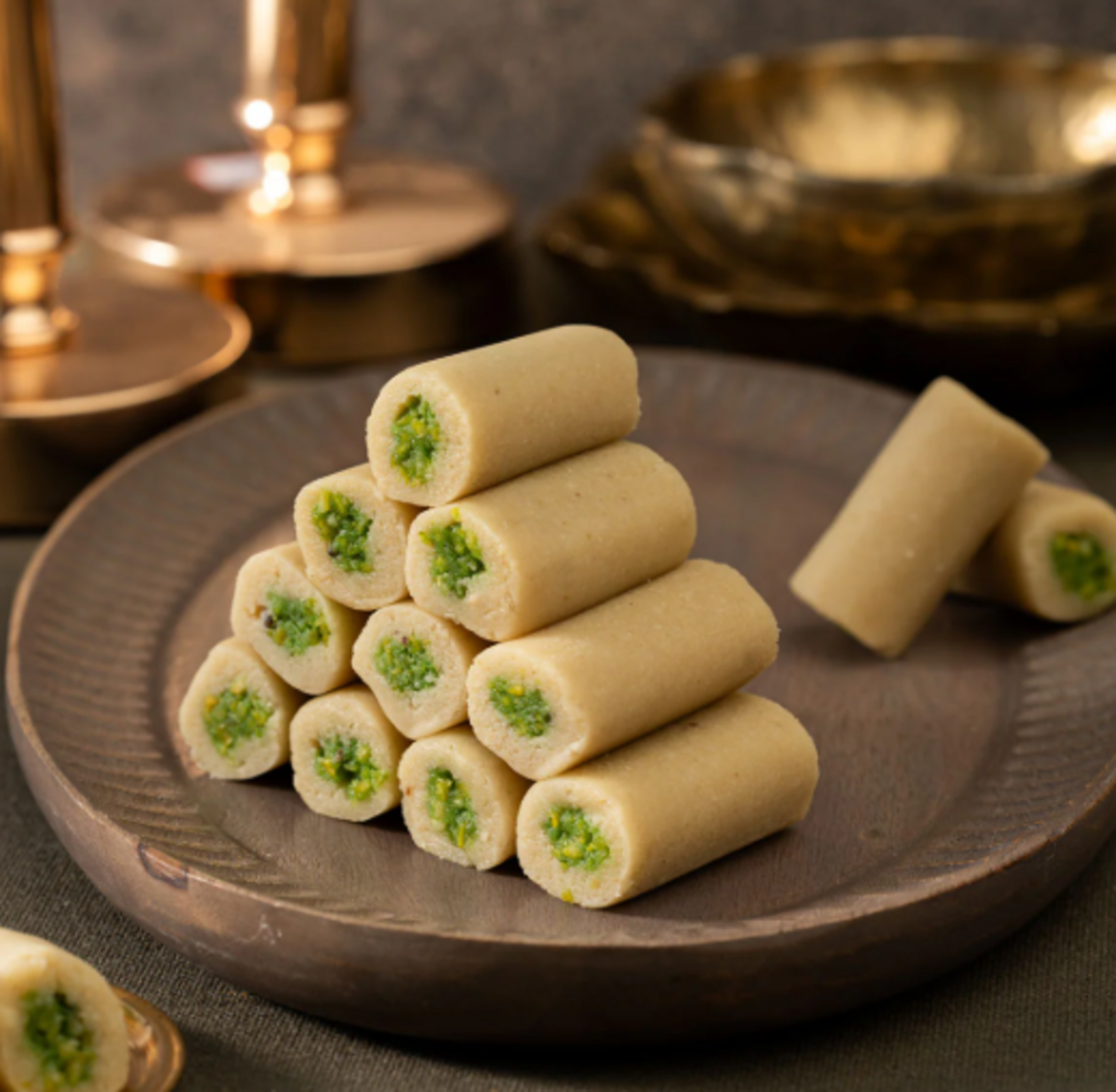 Kaju Roll 1 LB BOX ( Cashew ).