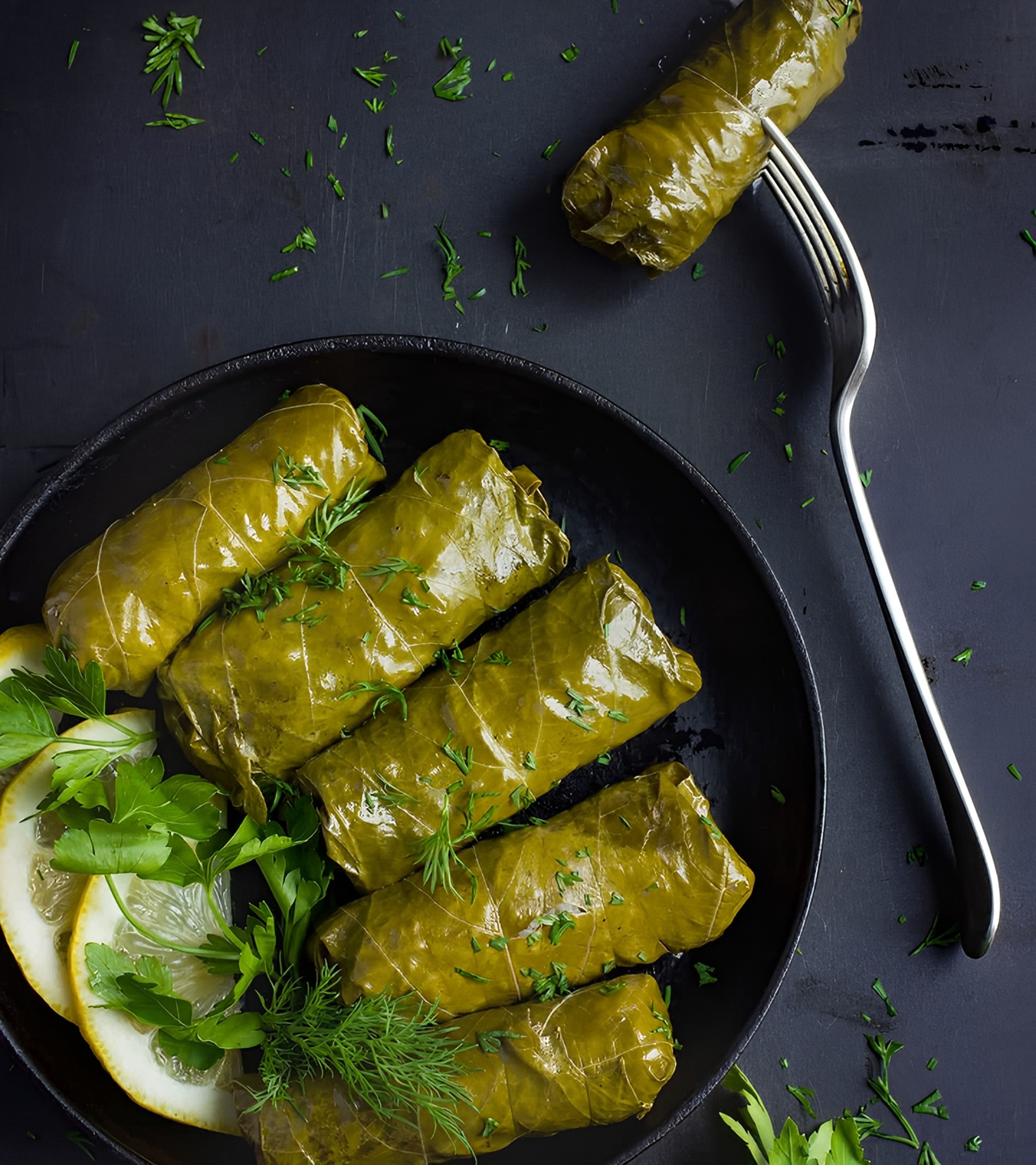 Dolmeh (Grape Leaves)