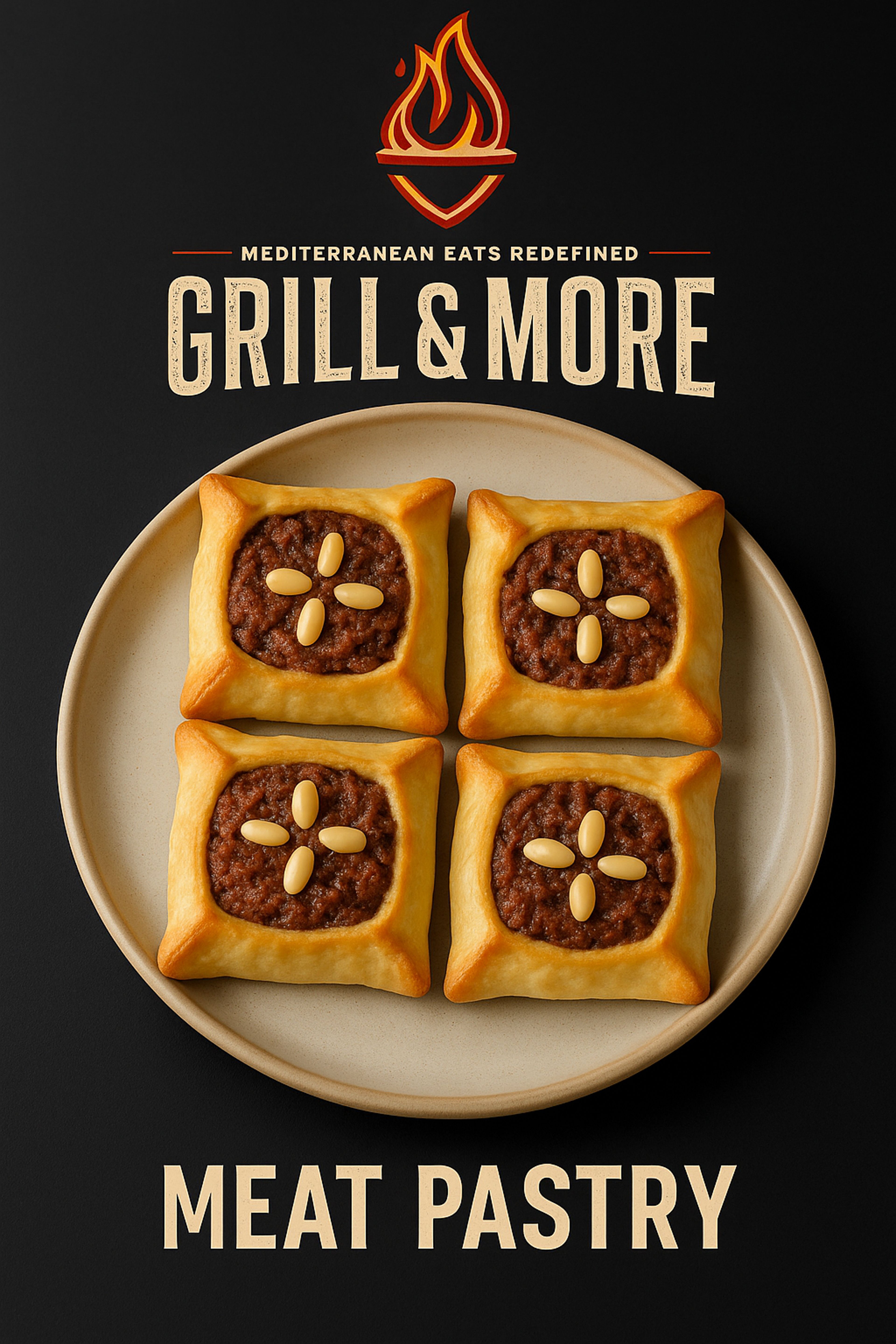 Meat Pastry fried (4pcs).