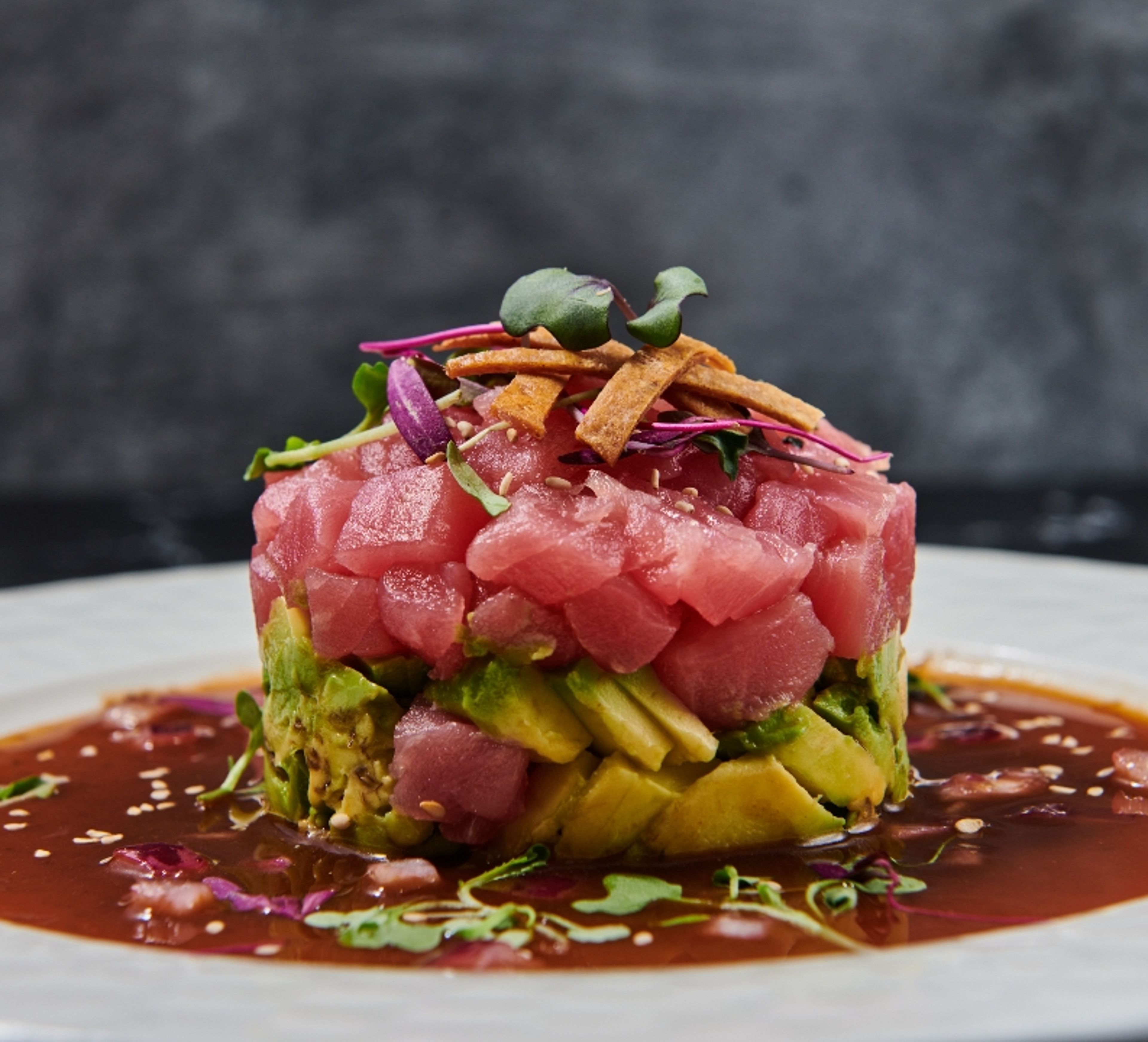 Tuna Tartar Tower.