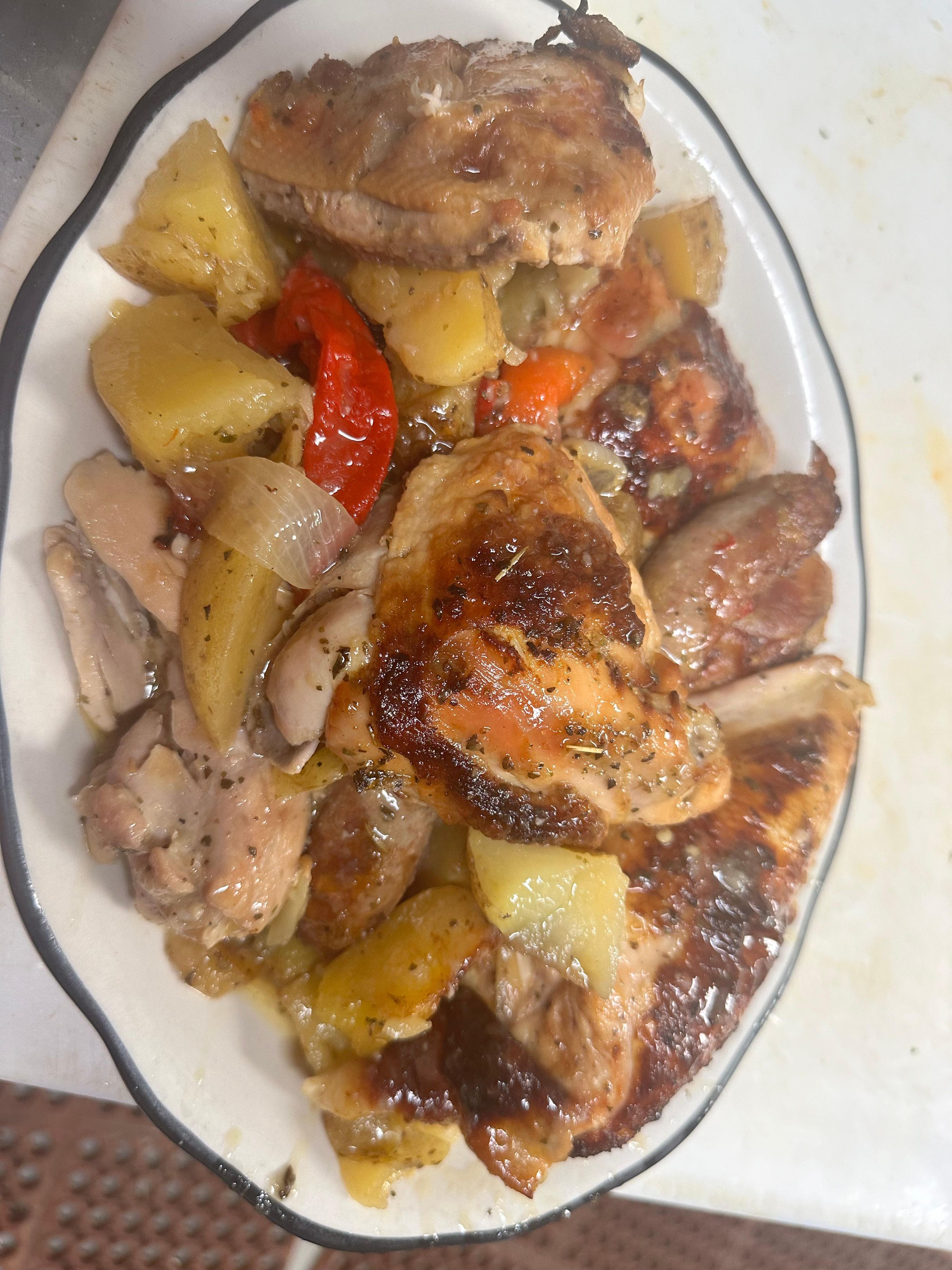 Chicken & Sausage Giambota.