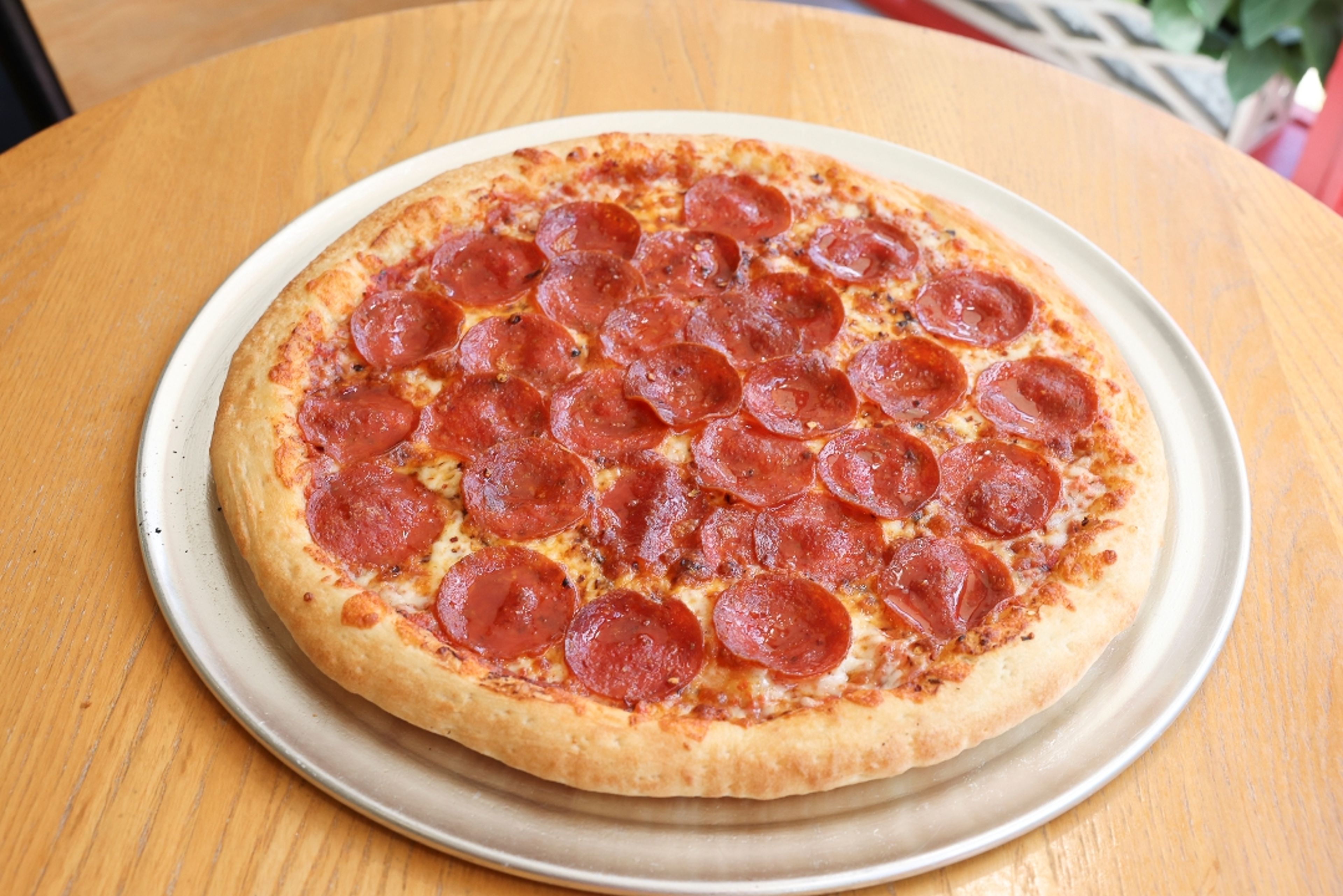 Pepperoni Mike's Hot Honey Pizza.