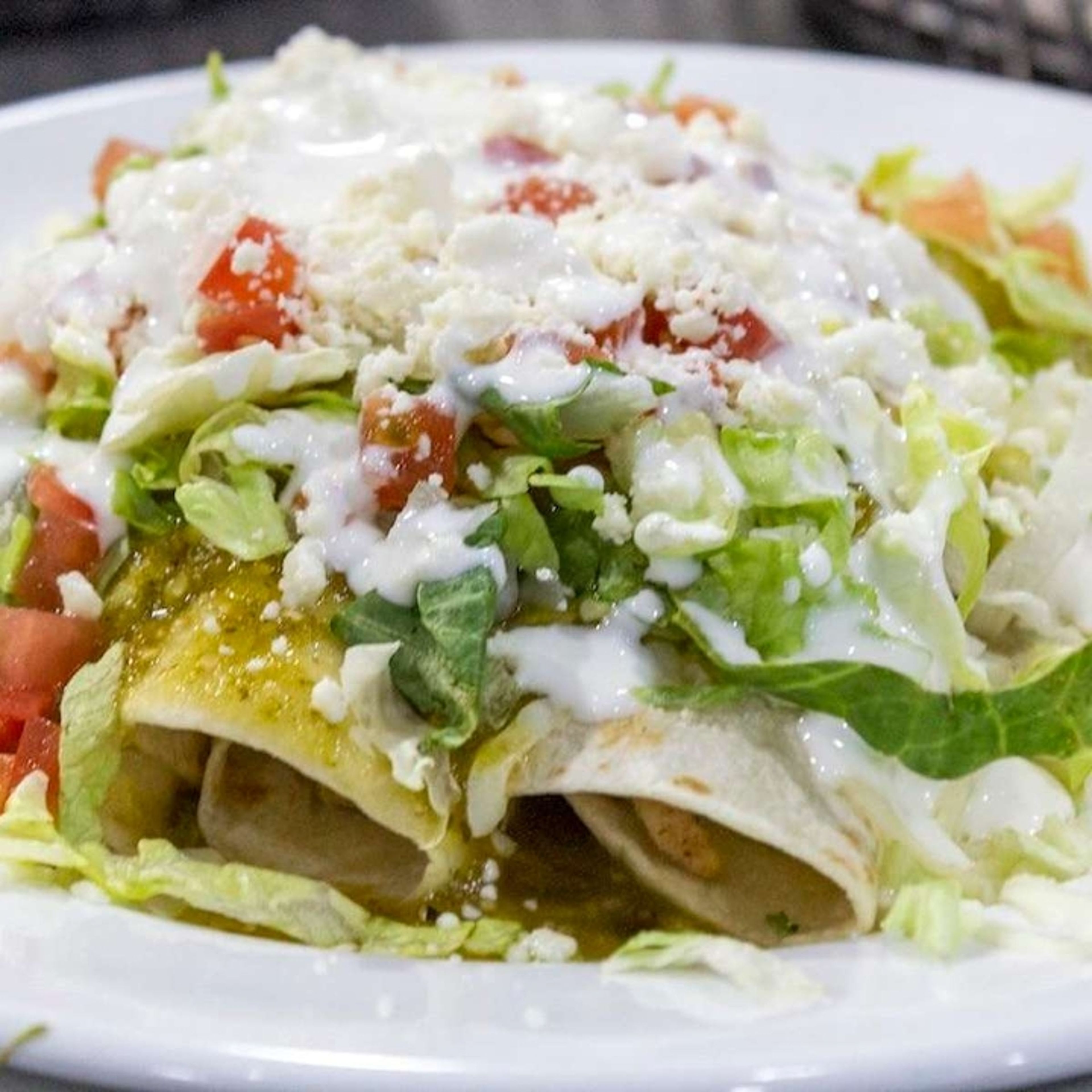 Enchiladas Mexicanas.