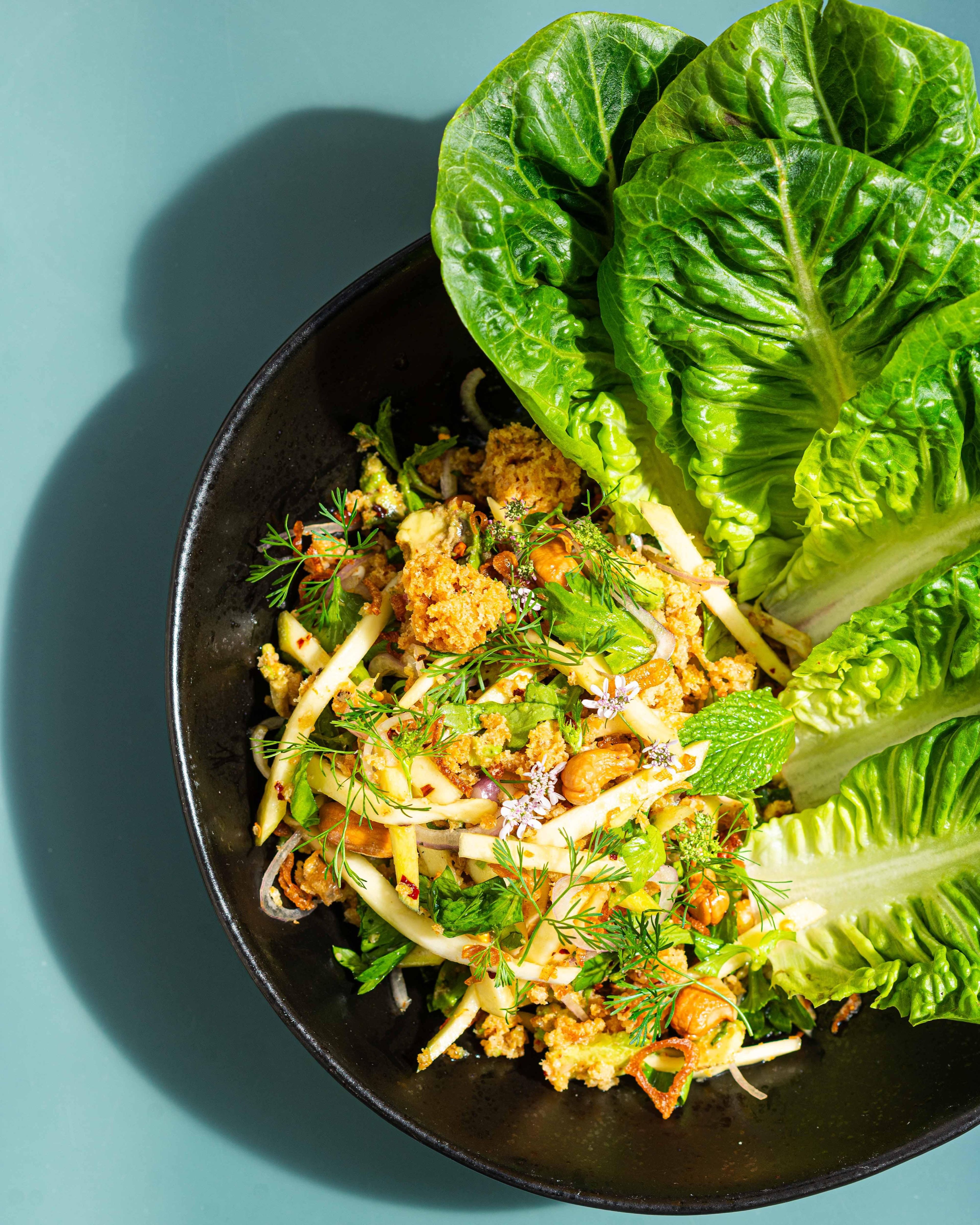 Crunchy Catfish Salad (GF).