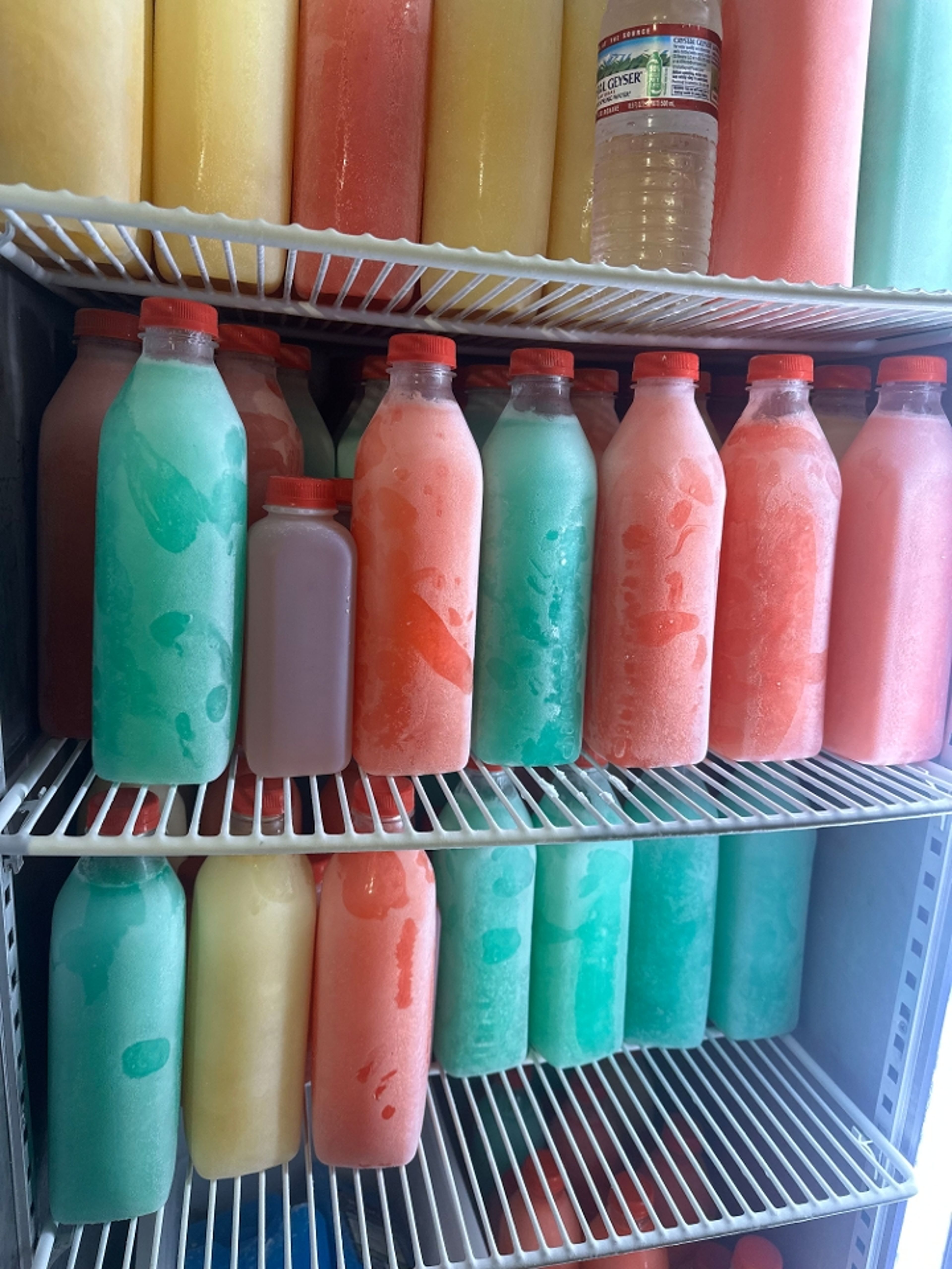 Bottled Frozen Lemonade.