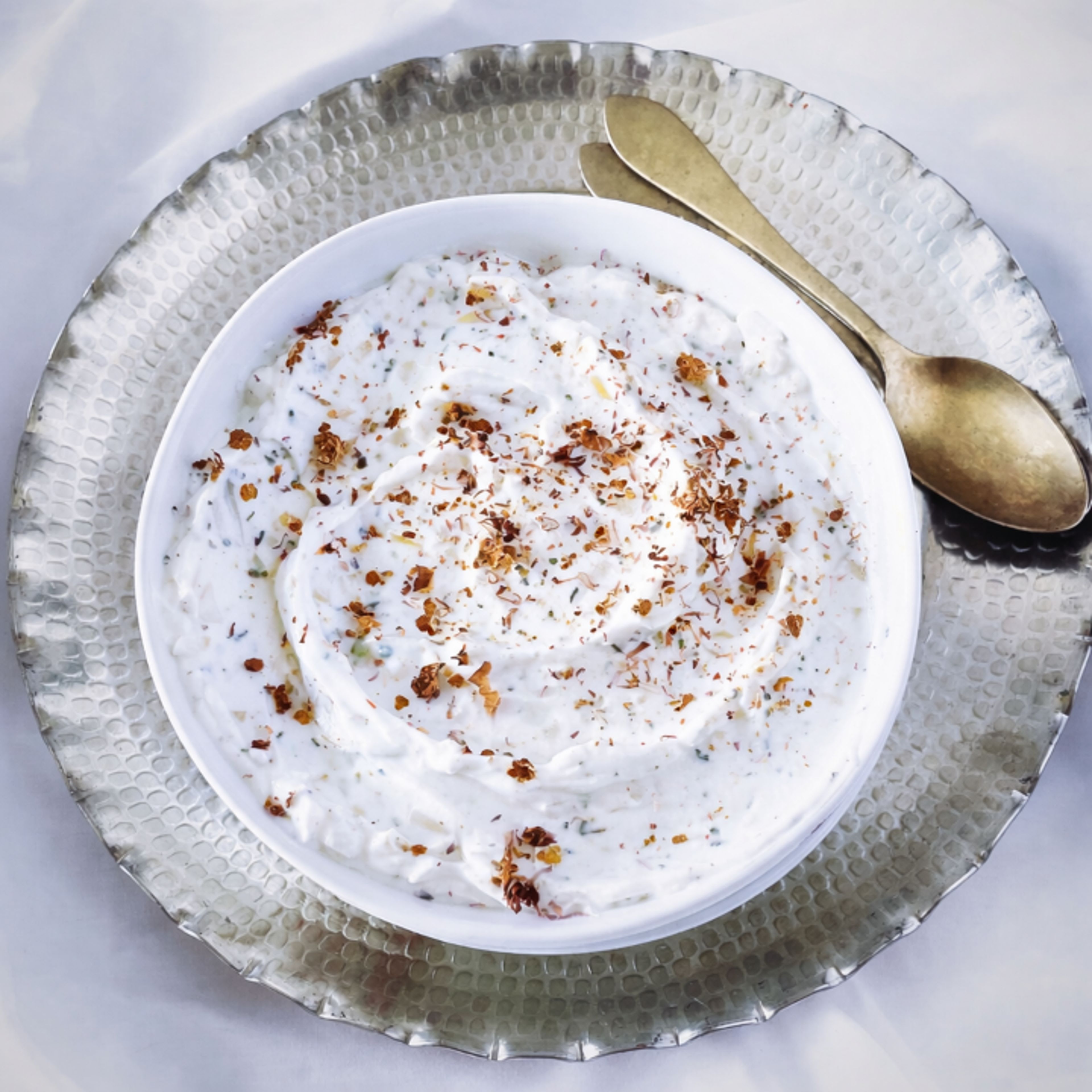 Shallot Yogurt Dip ( Mast-O-Musir ).