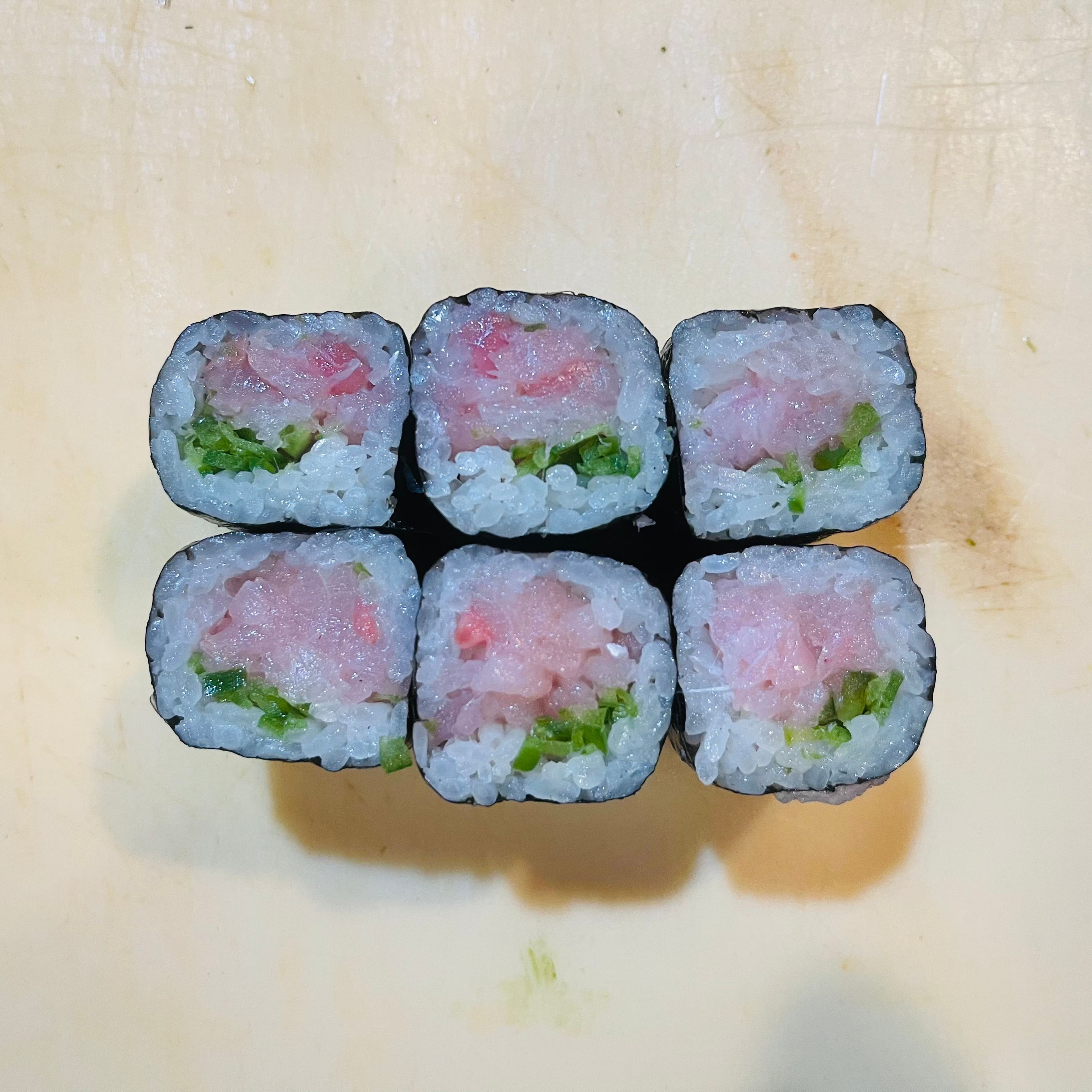 Yellowtail Jalapeno Roll.