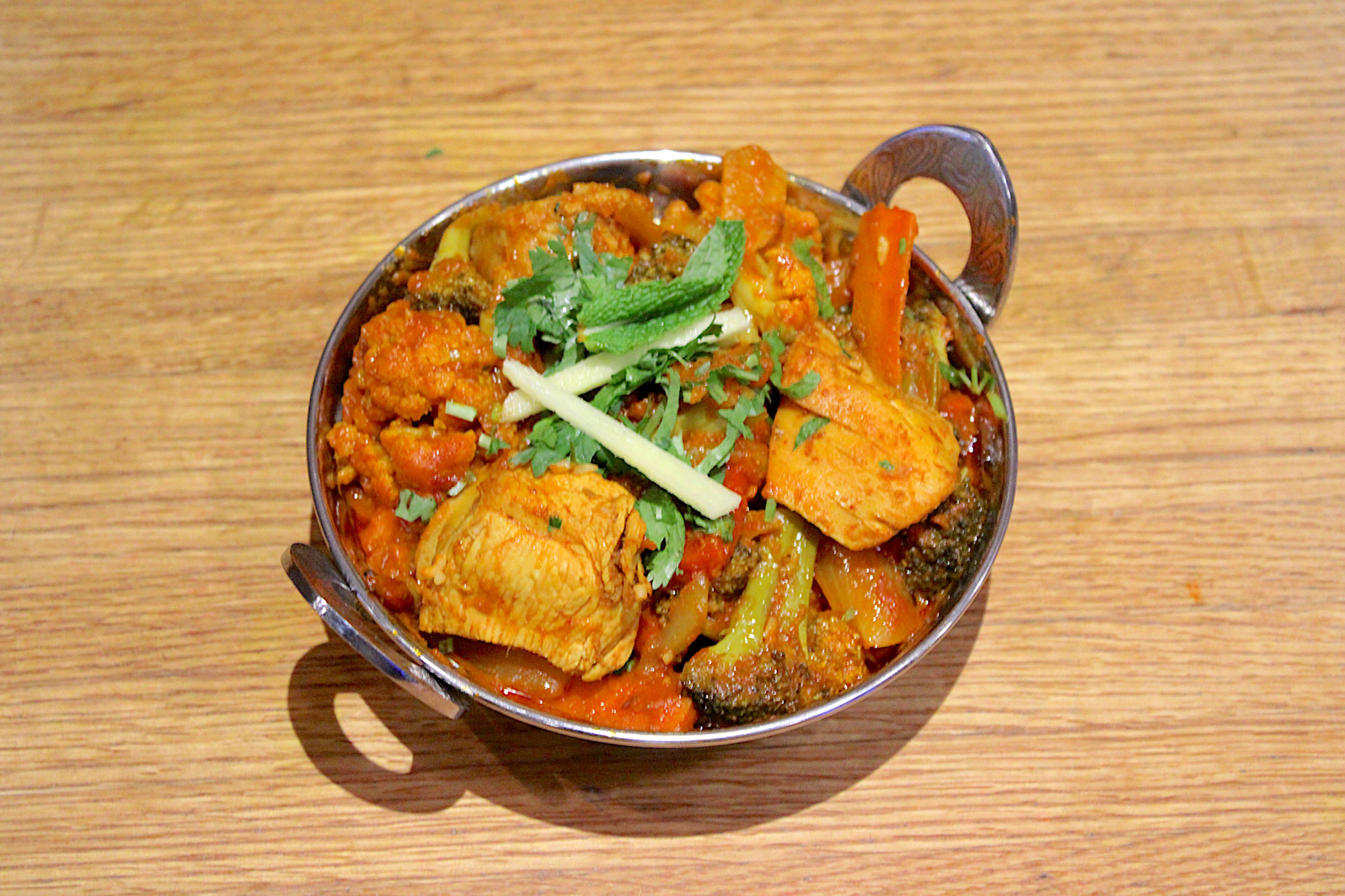 Chicken Kadai.