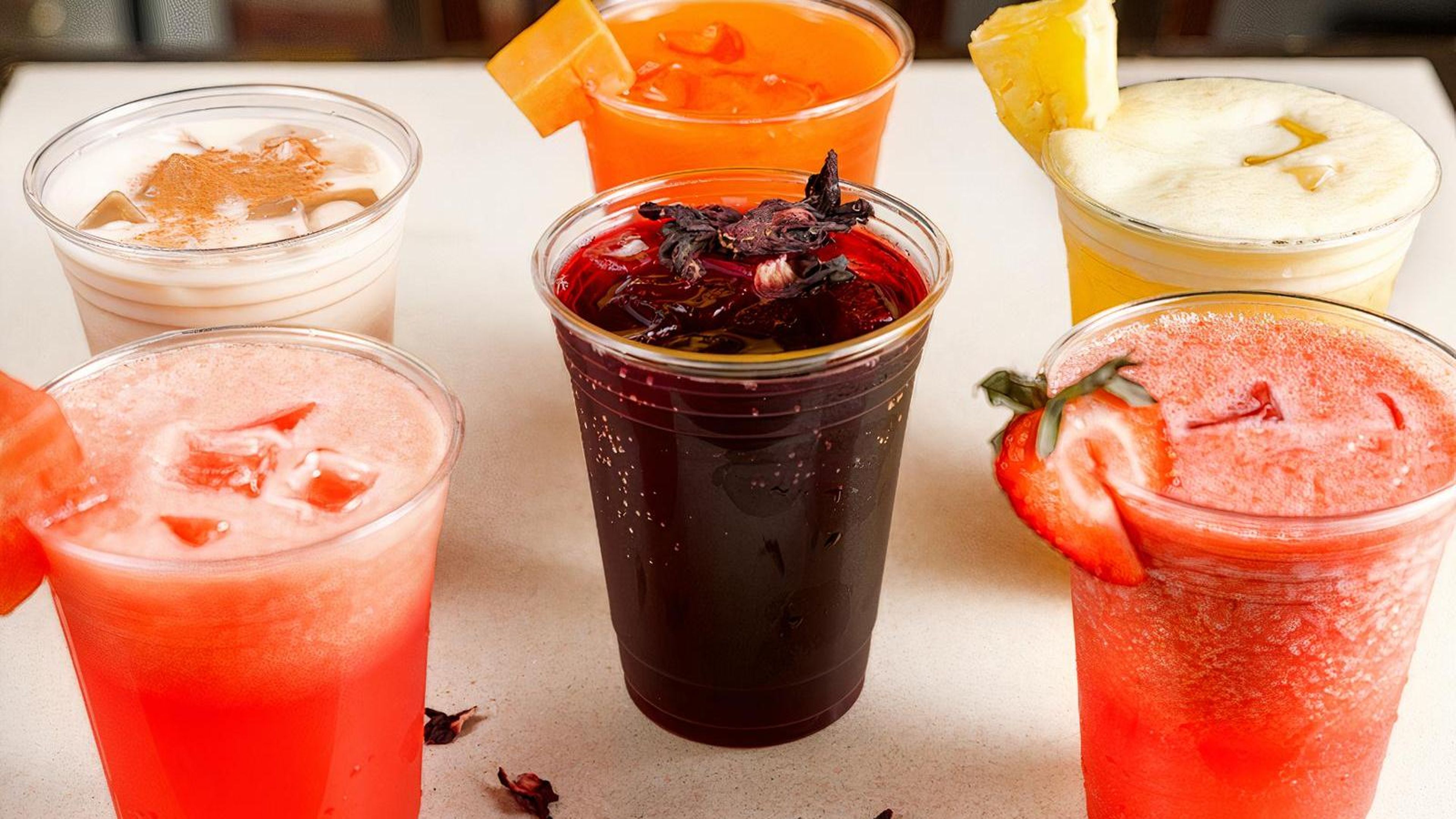 Watermelon Agua Fresca.