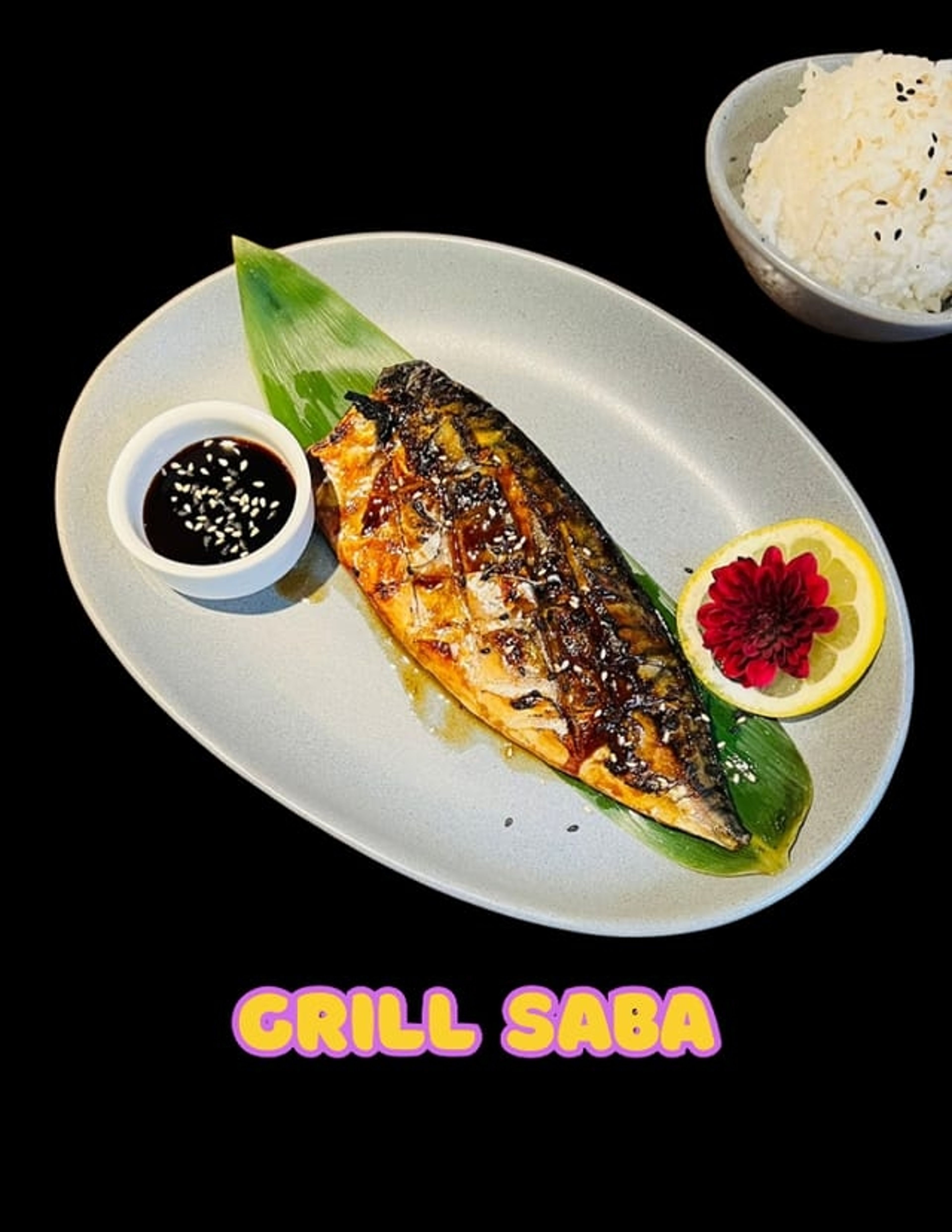 Grilled Saba.