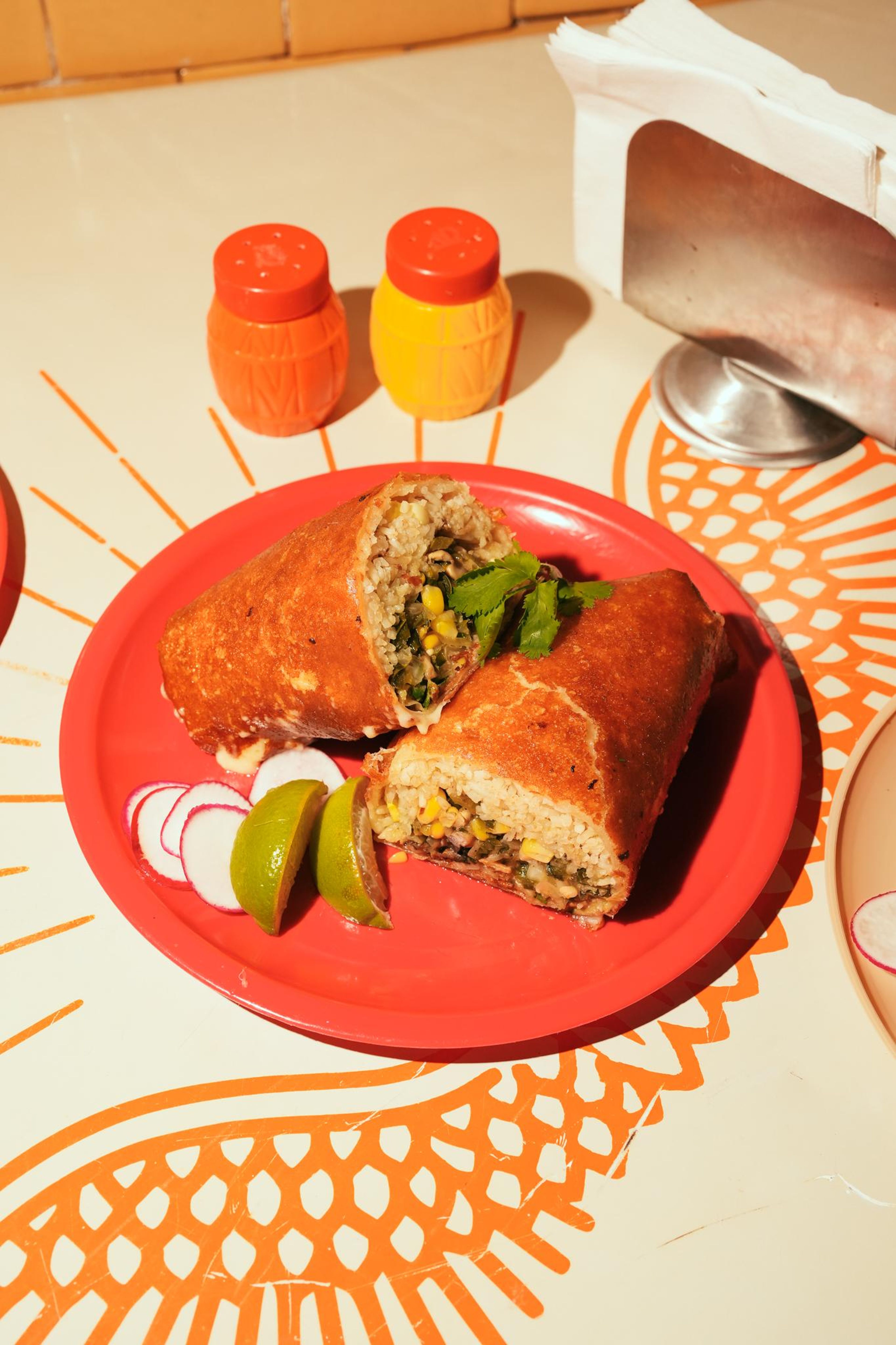 Veggie Burrito Costra.