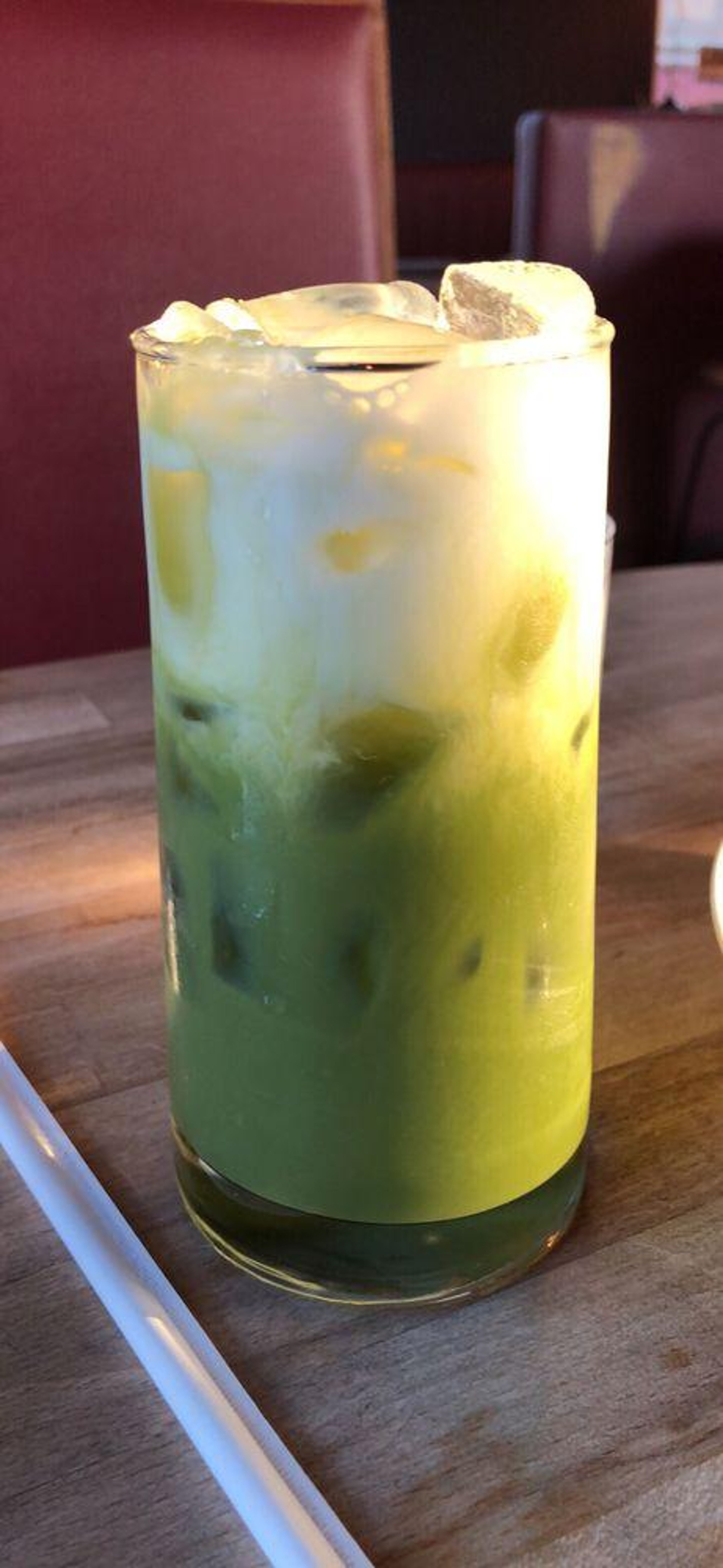 Thai Ice Milk Green Tea.