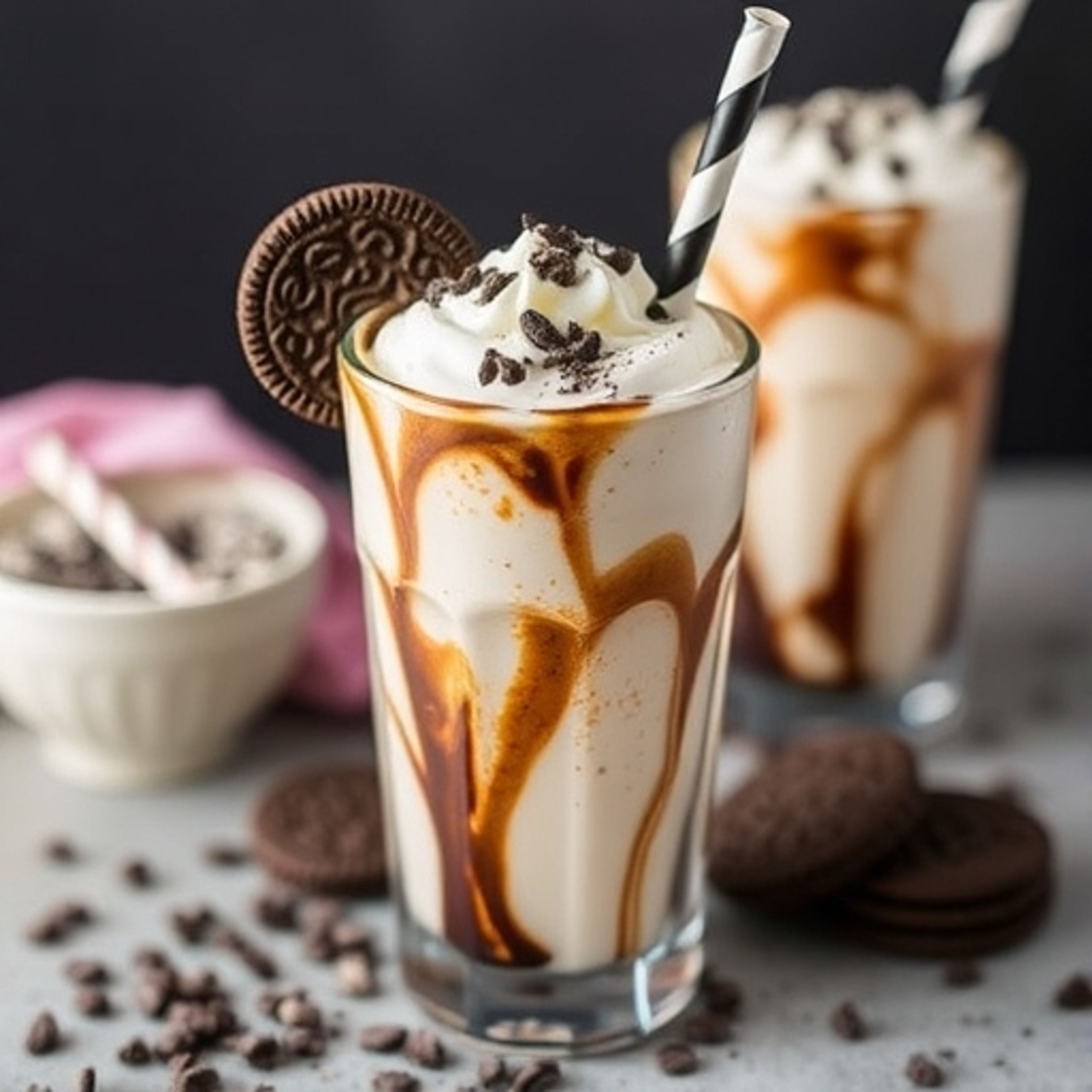 Cookies and Cream Milkshake.