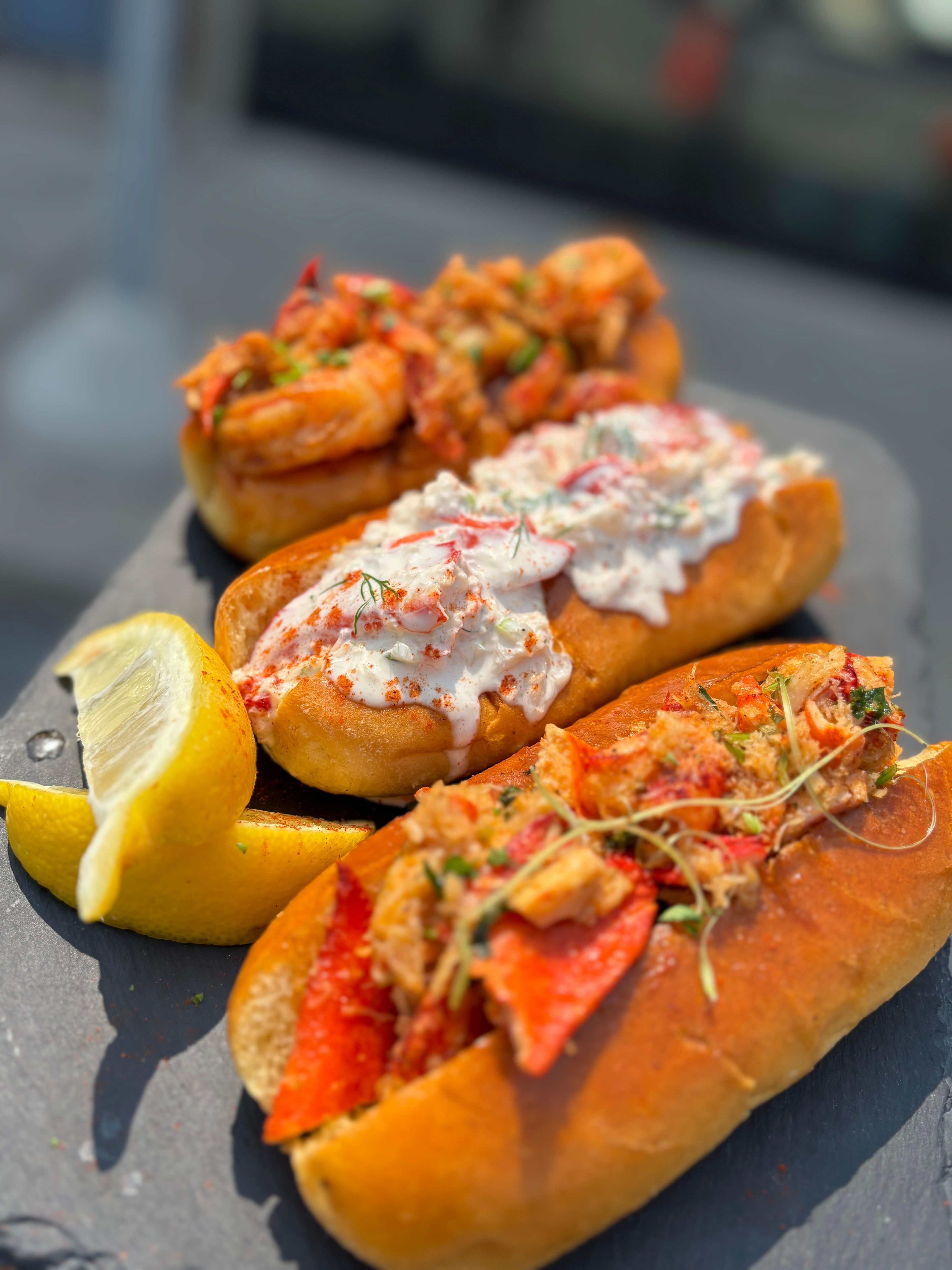 Lobster Roll Trio.