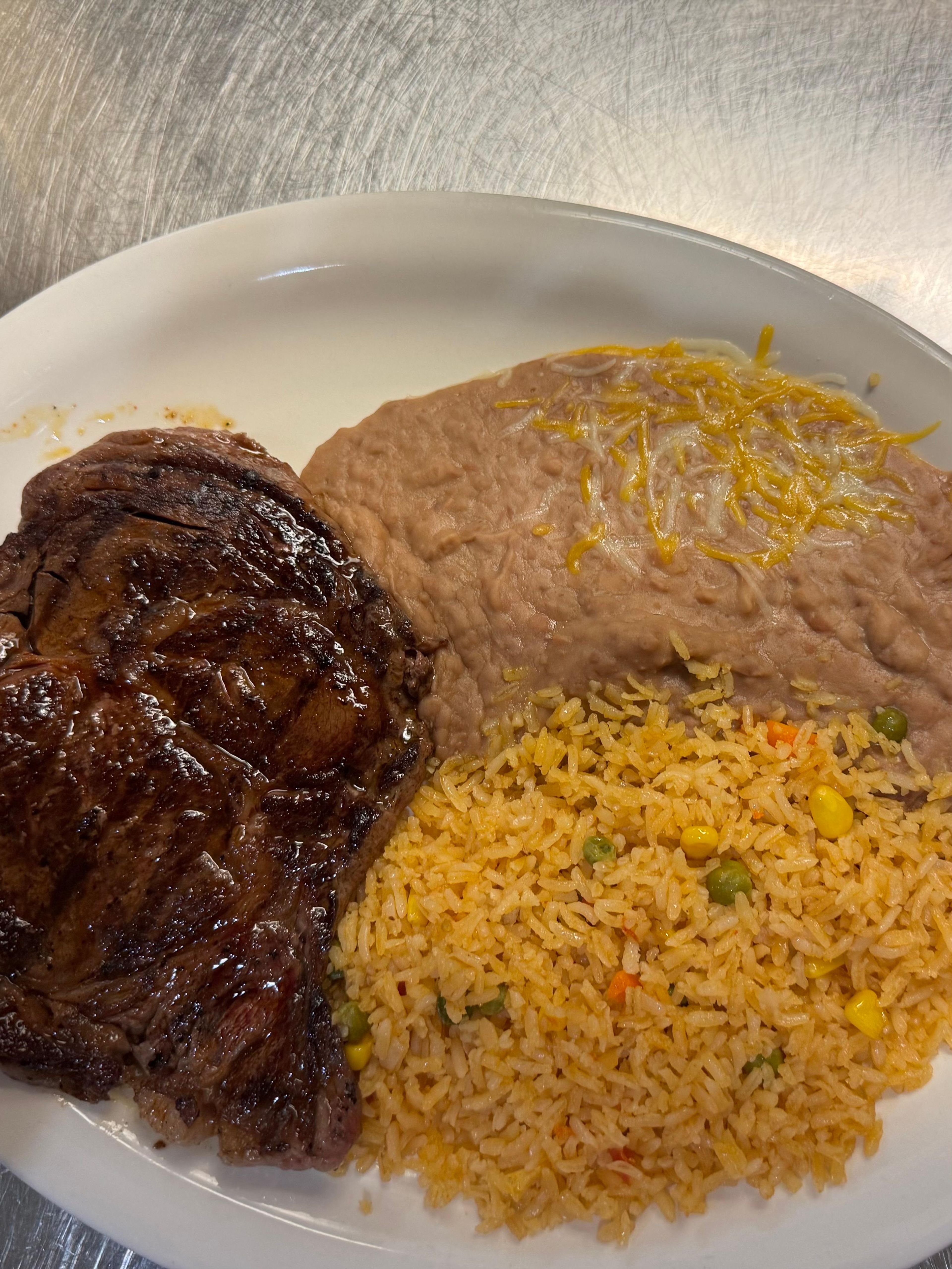 Steak a La Parrilla.