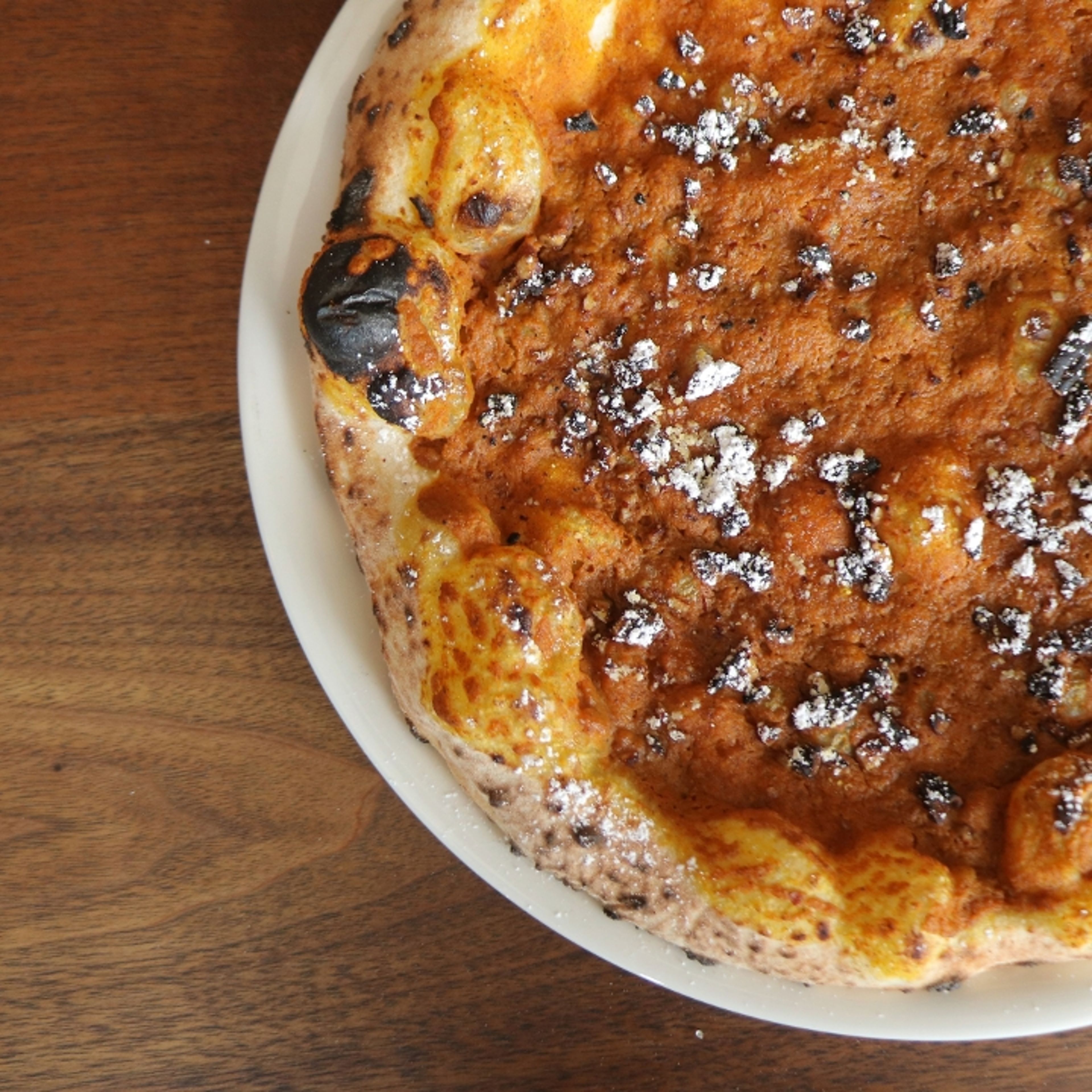 A Pumpkin Pizza Pie.