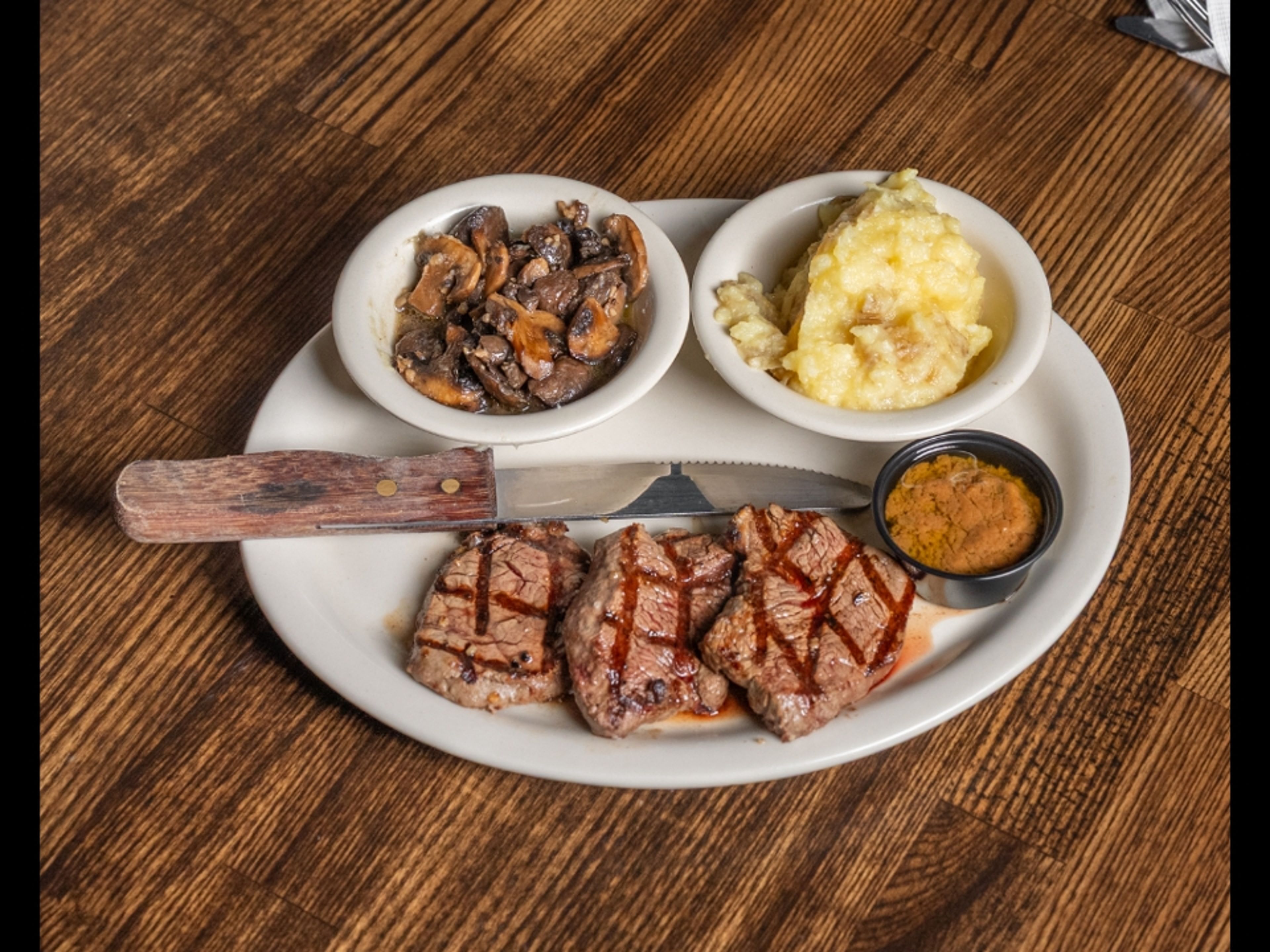 3 Piece Filet Medallions.