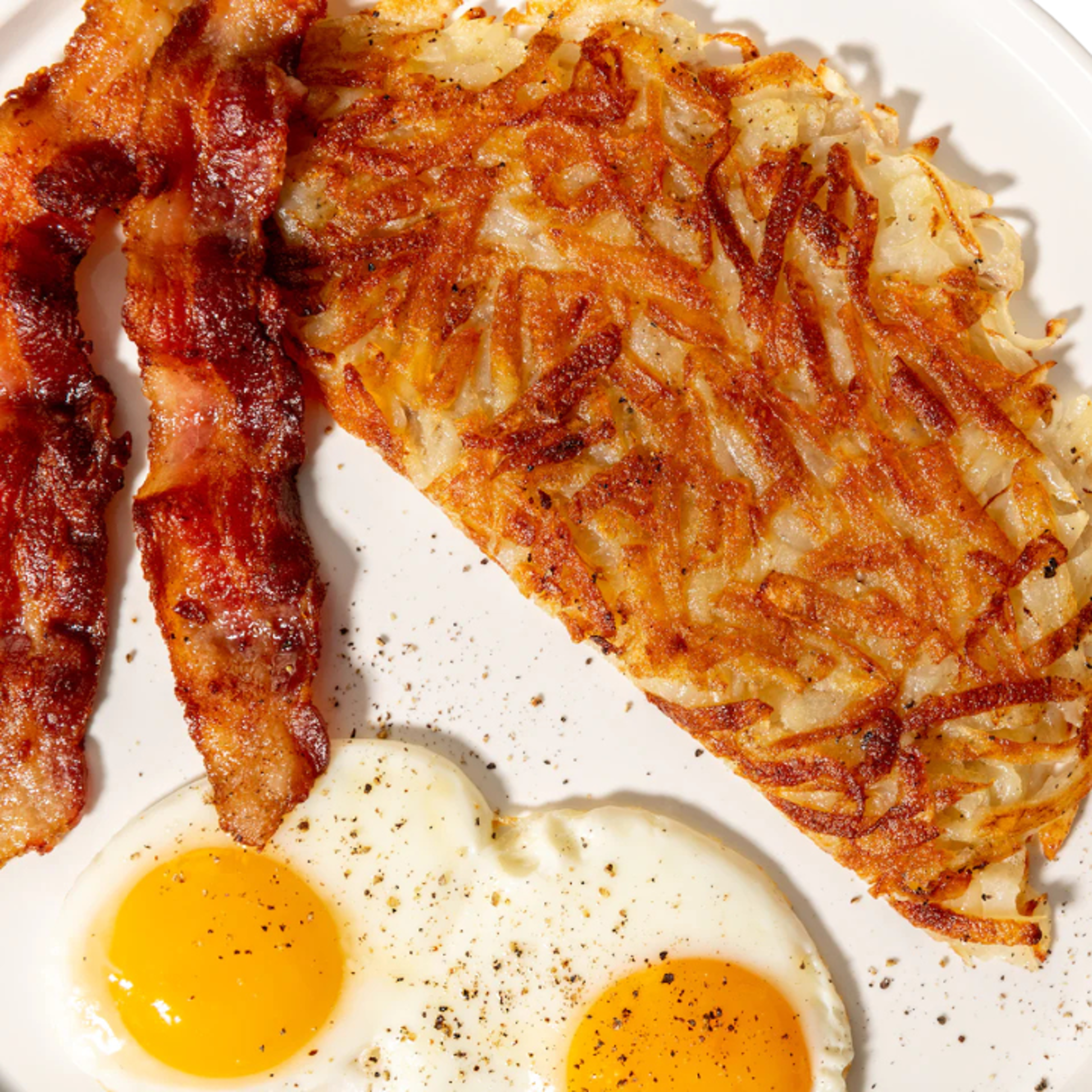 2 Eggs Any Style W/Bacon Box.