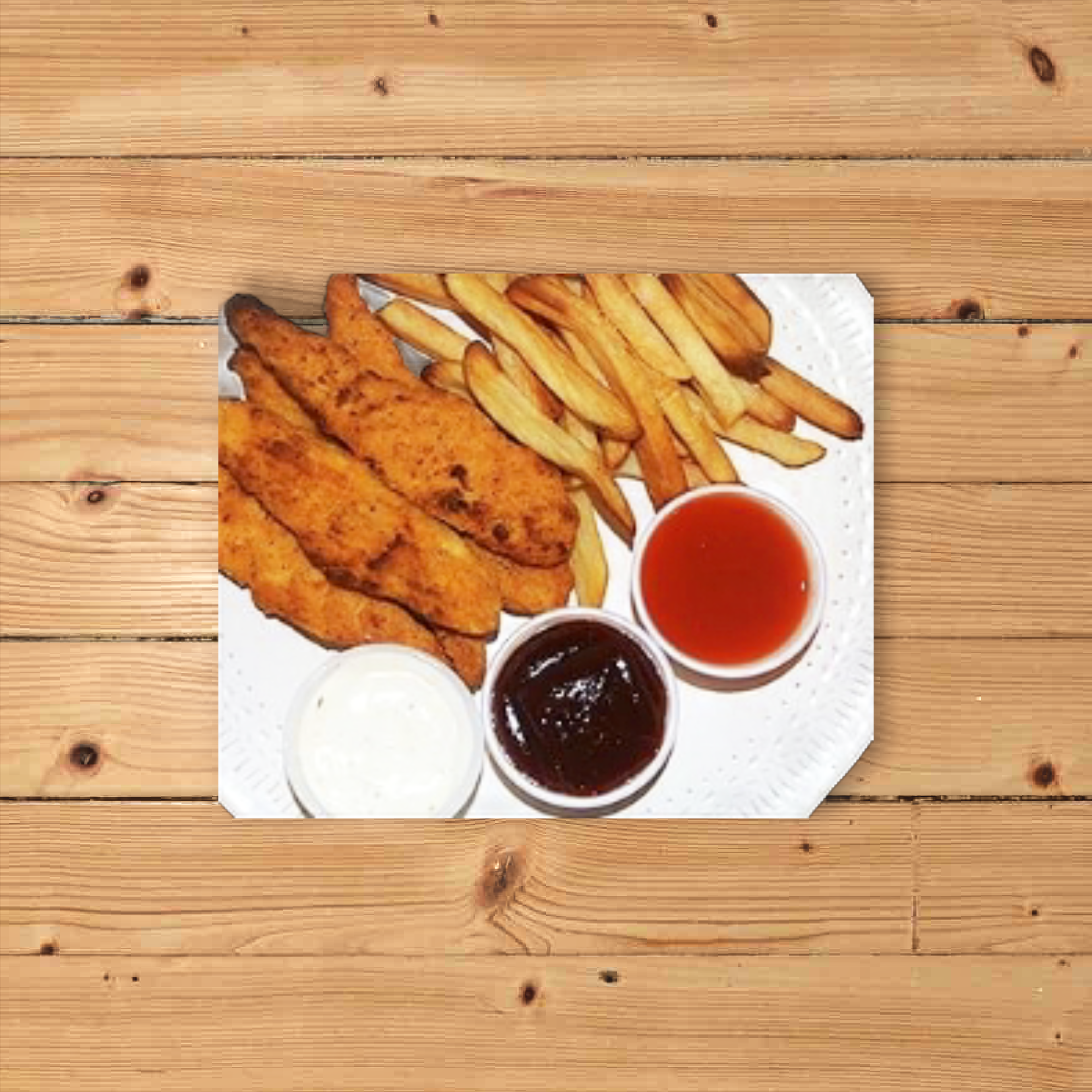 Chicken Tenders Combo.