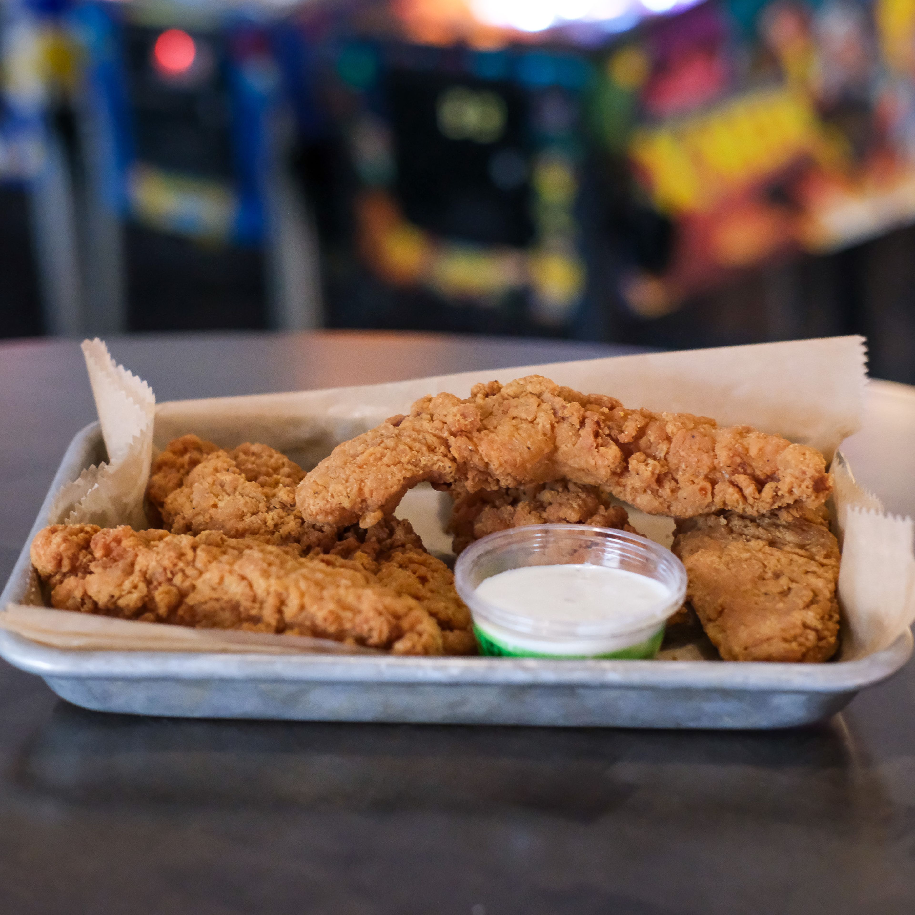 5 Piece Chicken Tenders.