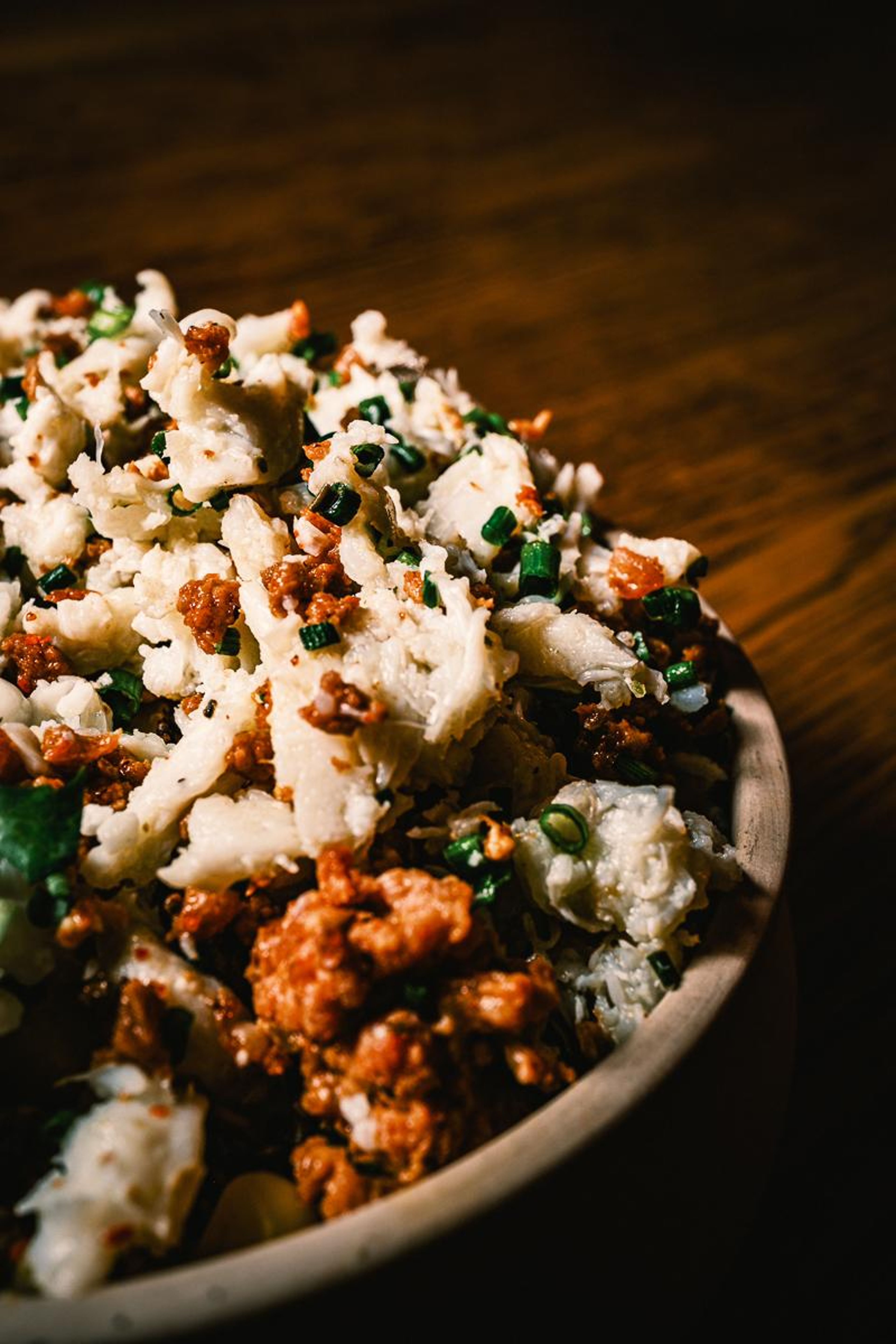 Crab Chorizo Esquites.