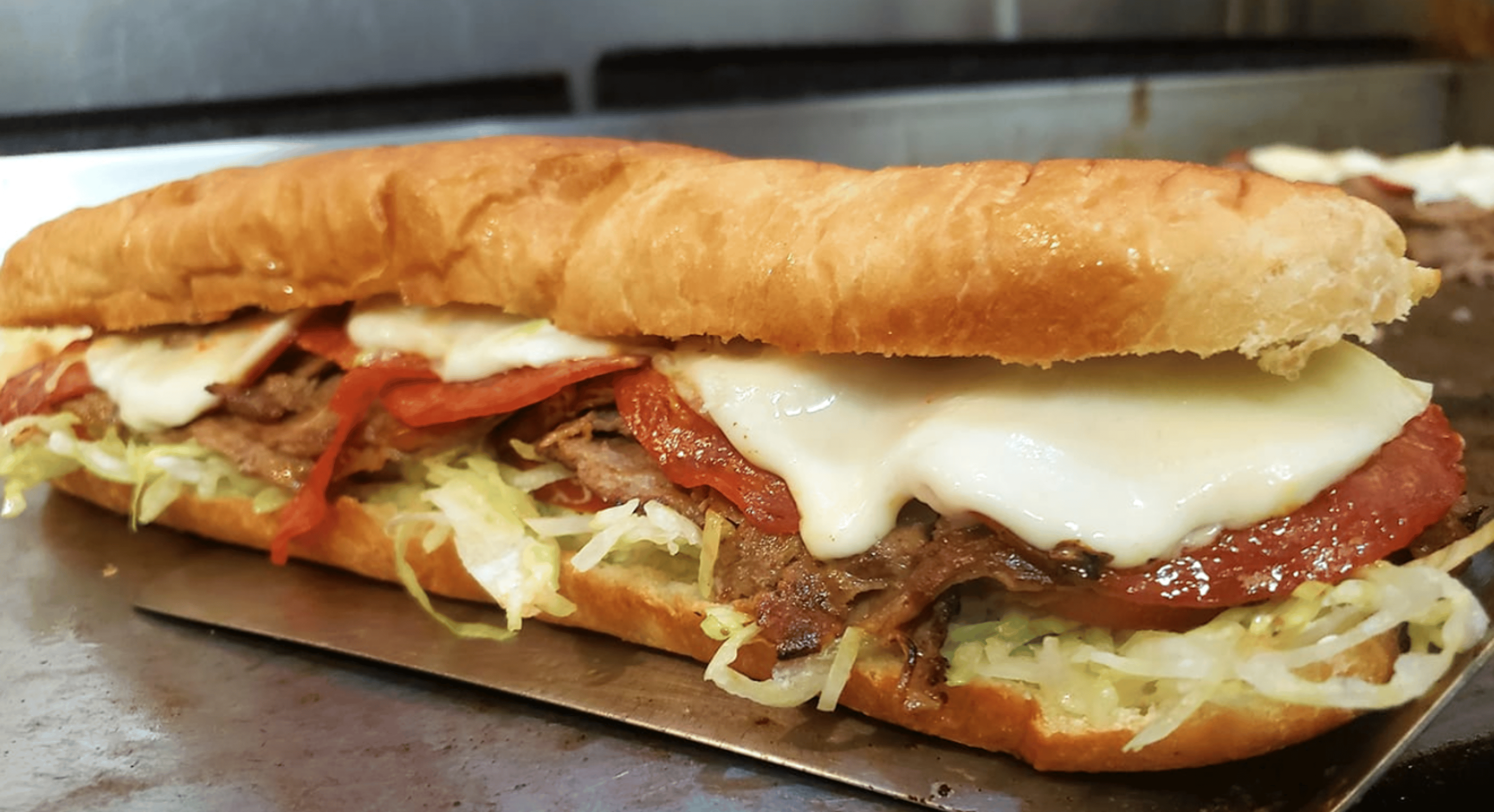 Pepperoni Steak & Cheese.