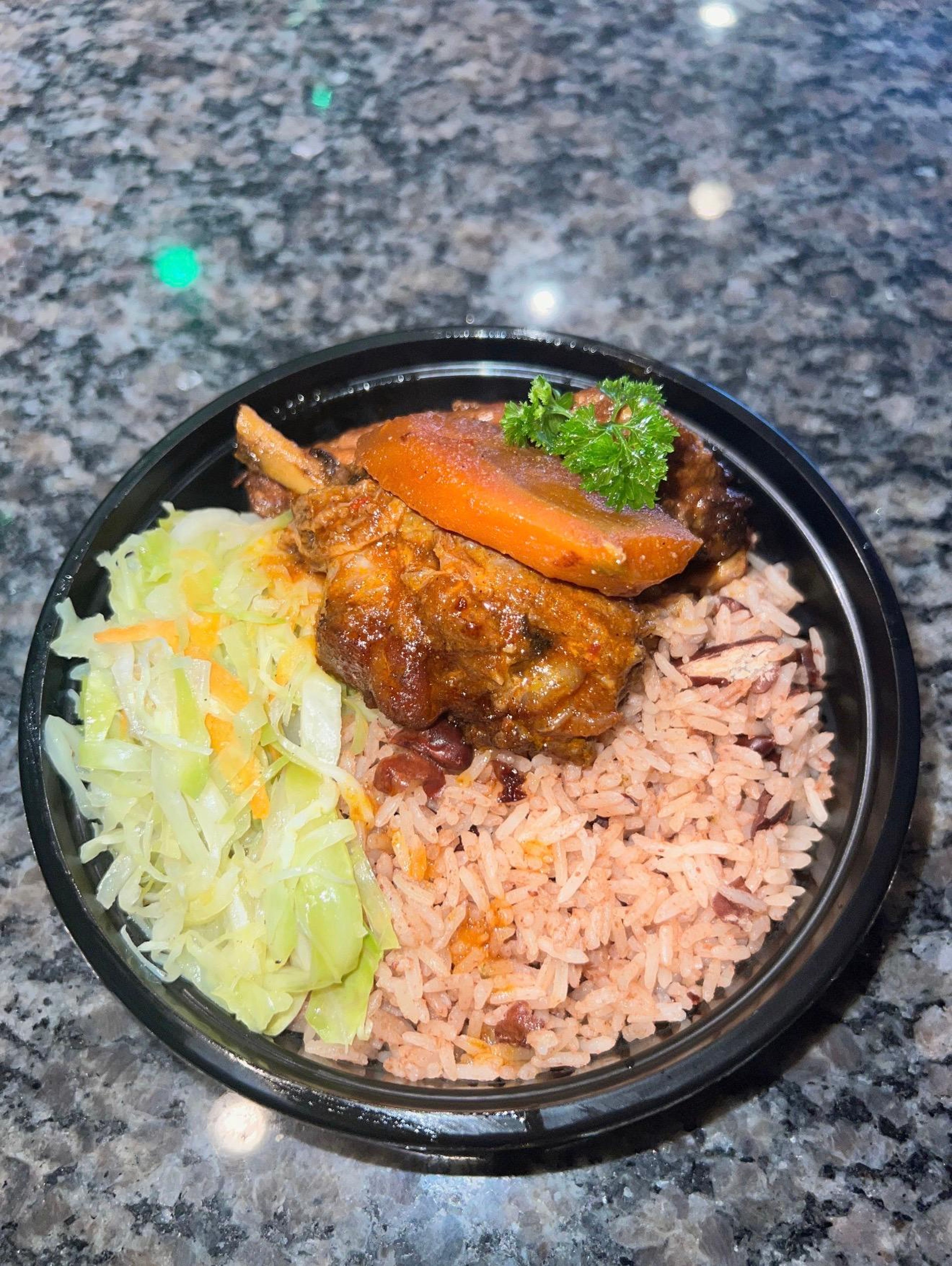 Brown Stew Chicken (Irie Bowl).