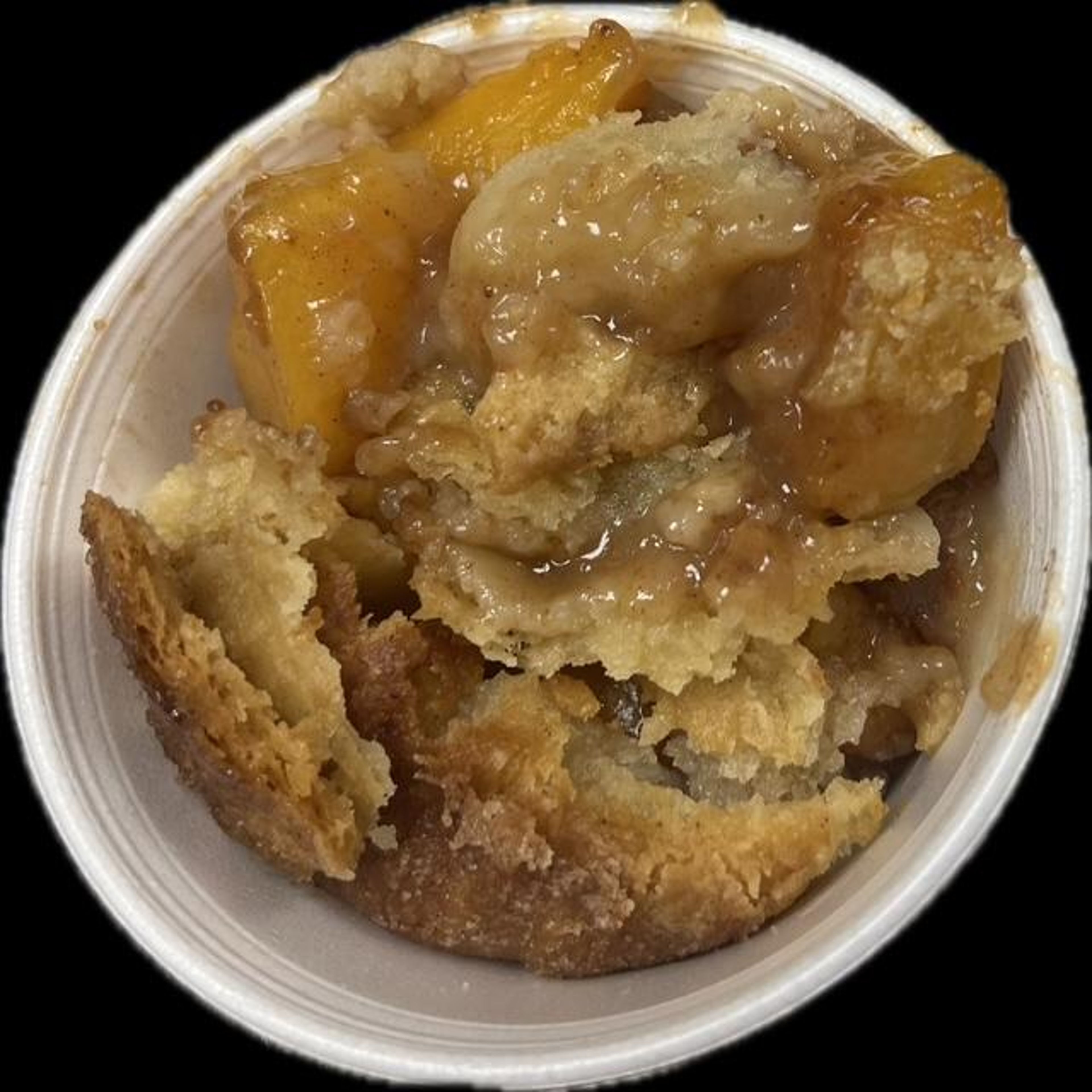 Peach Cobbler.