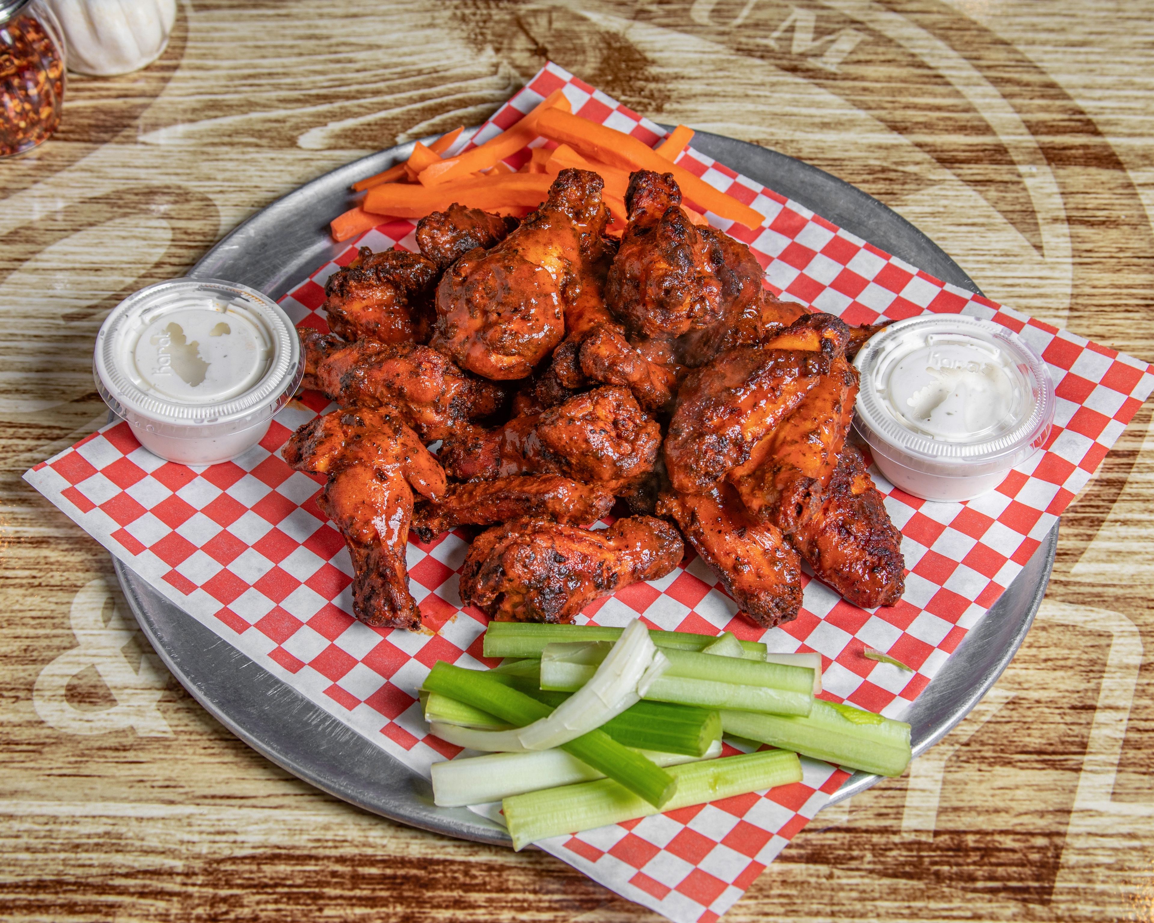 Buffalo Wings (6 pieces).